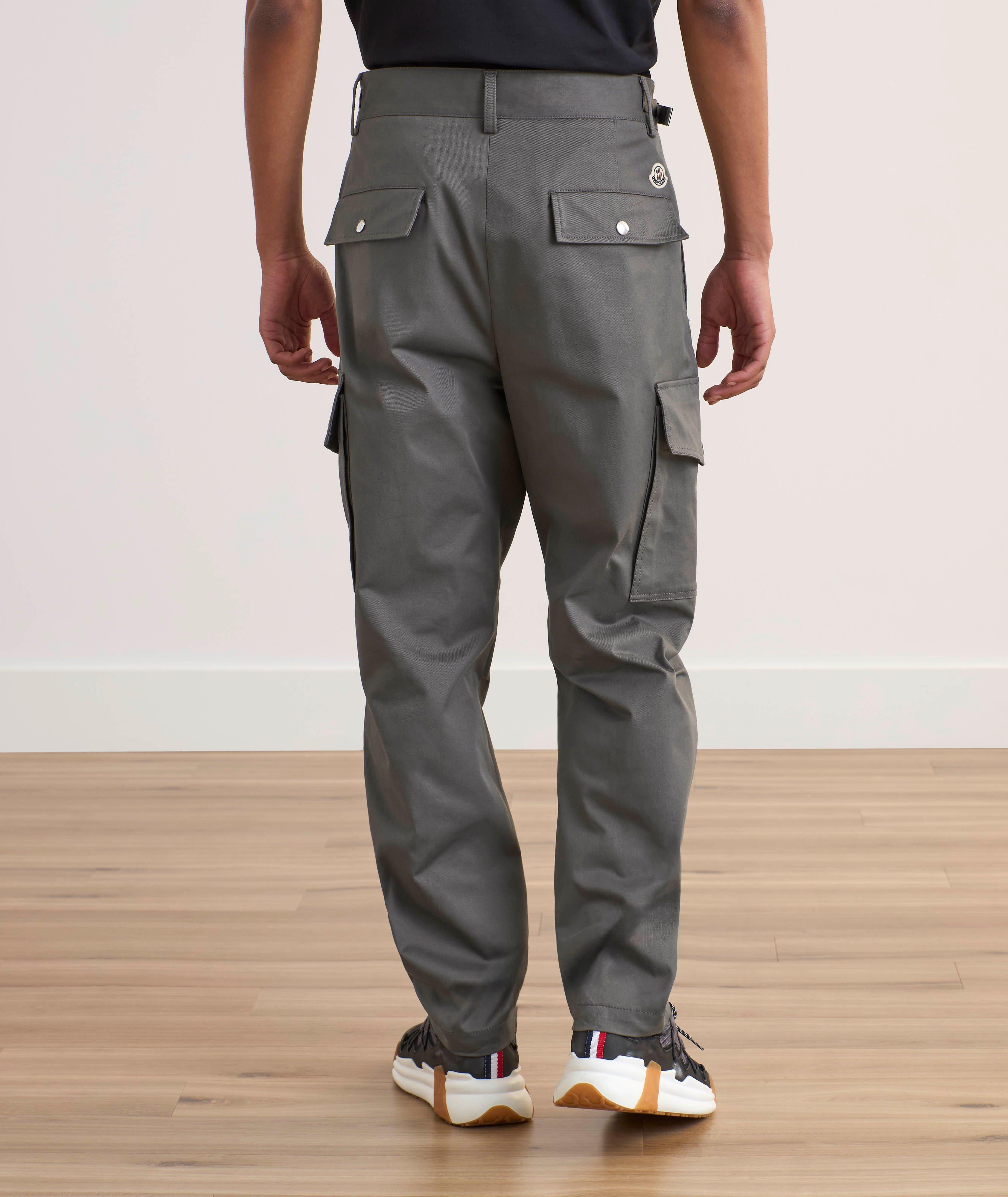 Stretch-Cotton Gabardine Cargo Pants image 3