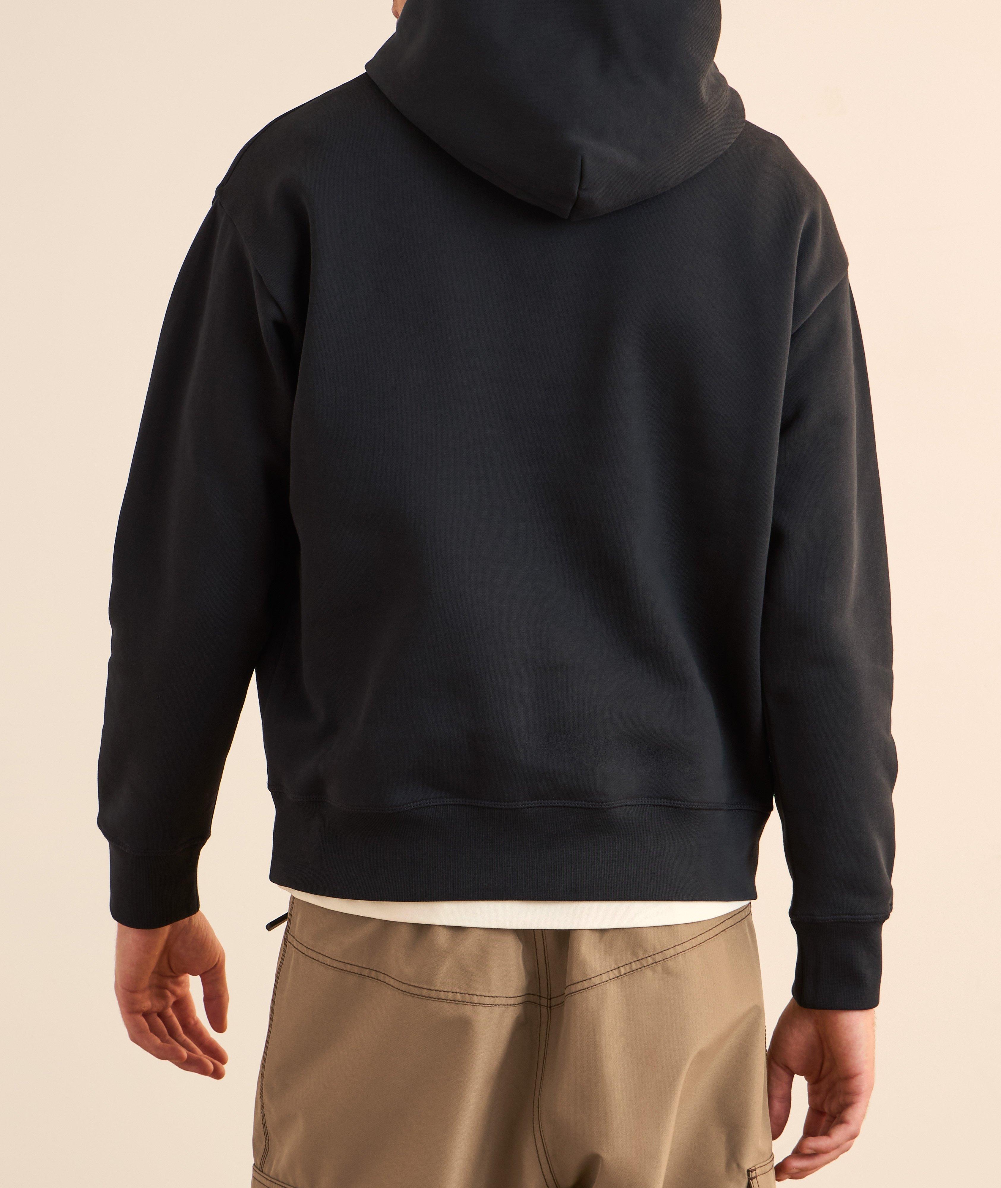 Grenoble Logo Cotton Hooded Sweatshirt image 2