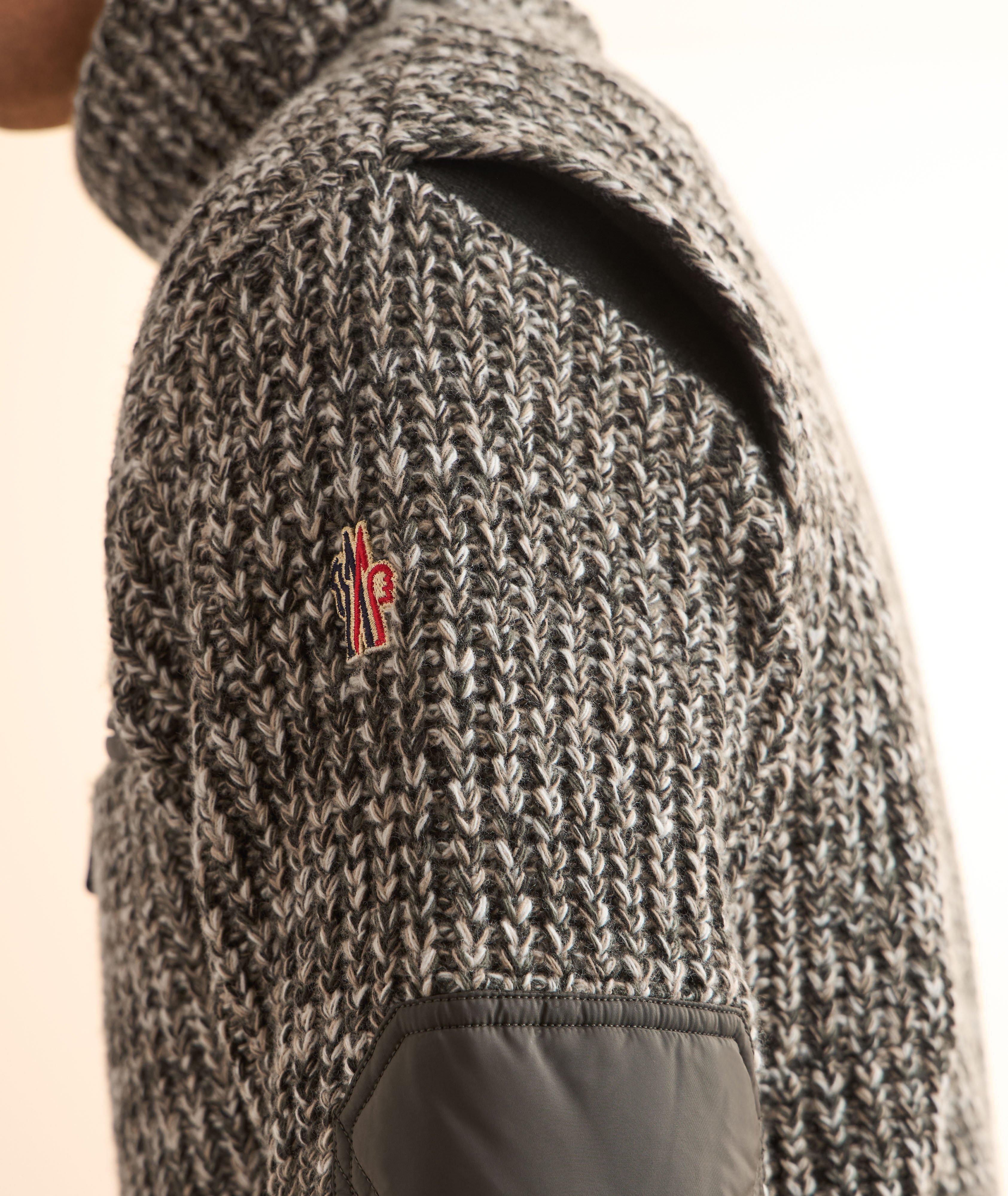 Pull à col roulé Grenoble en laine avec coudières image 4