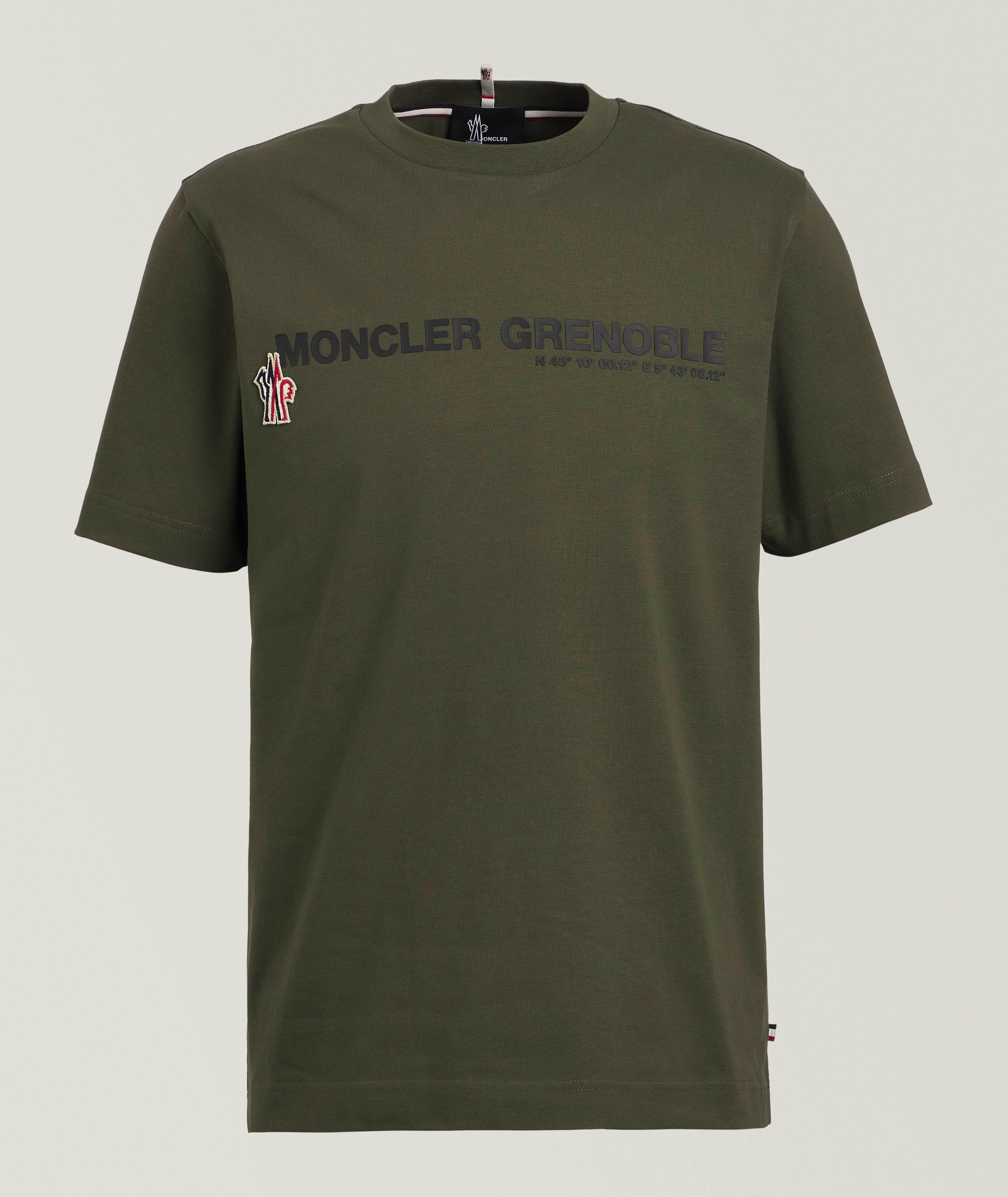 Logo Print Stretch-Cotton T-Shirt  image 0