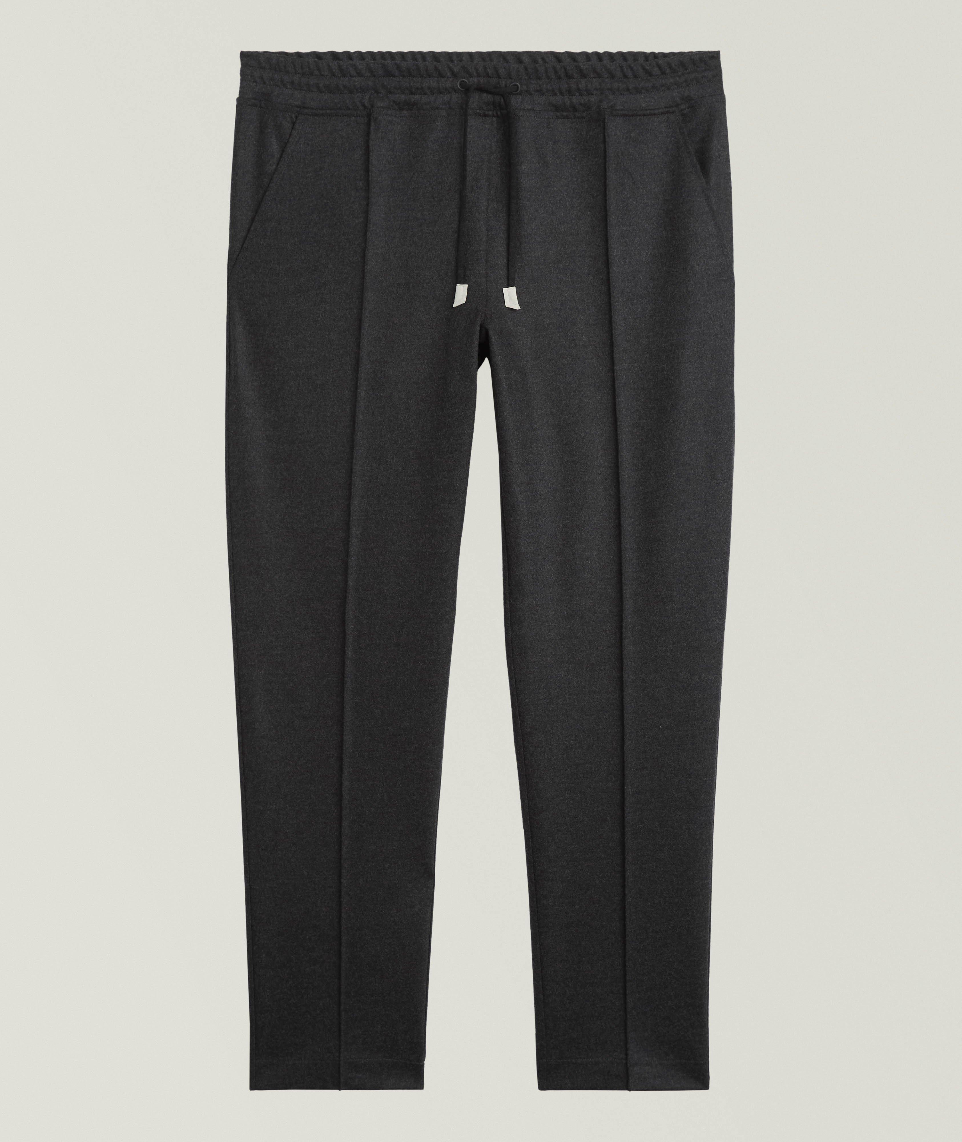 Pantalon jogger en laine image 0