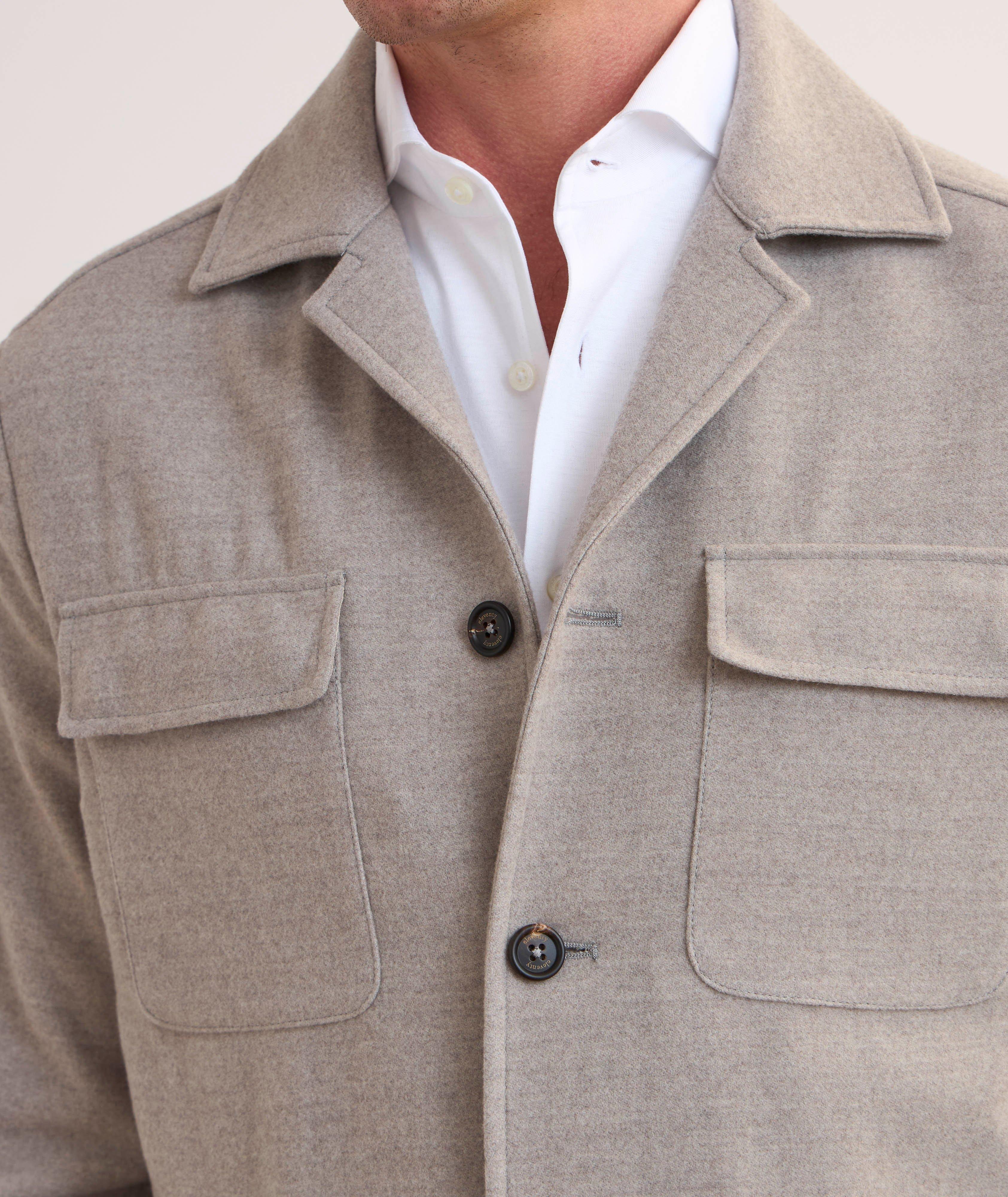 14-Micron Wool Overshirt image 3