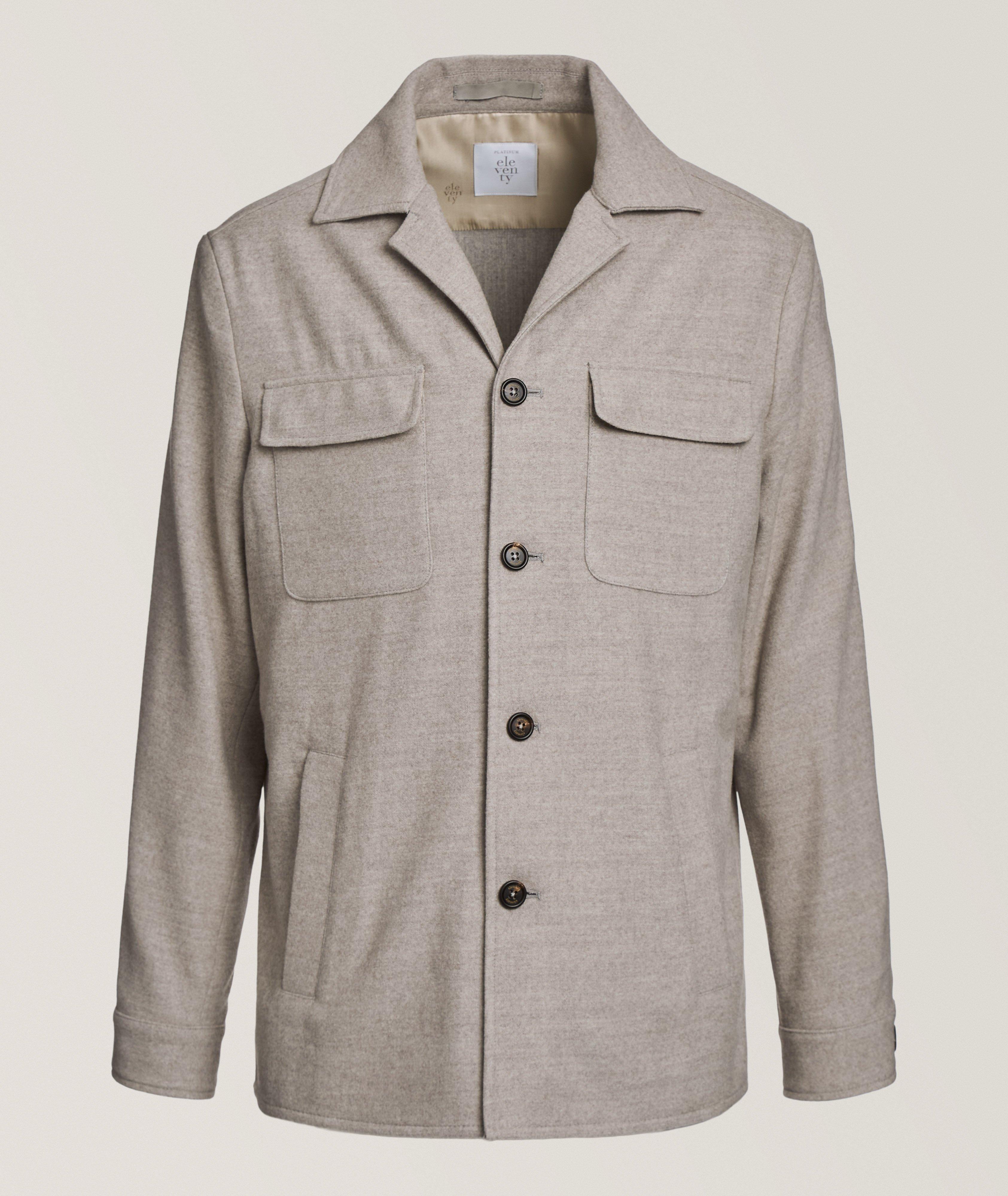 14-Micron Wool Overshirt image 0