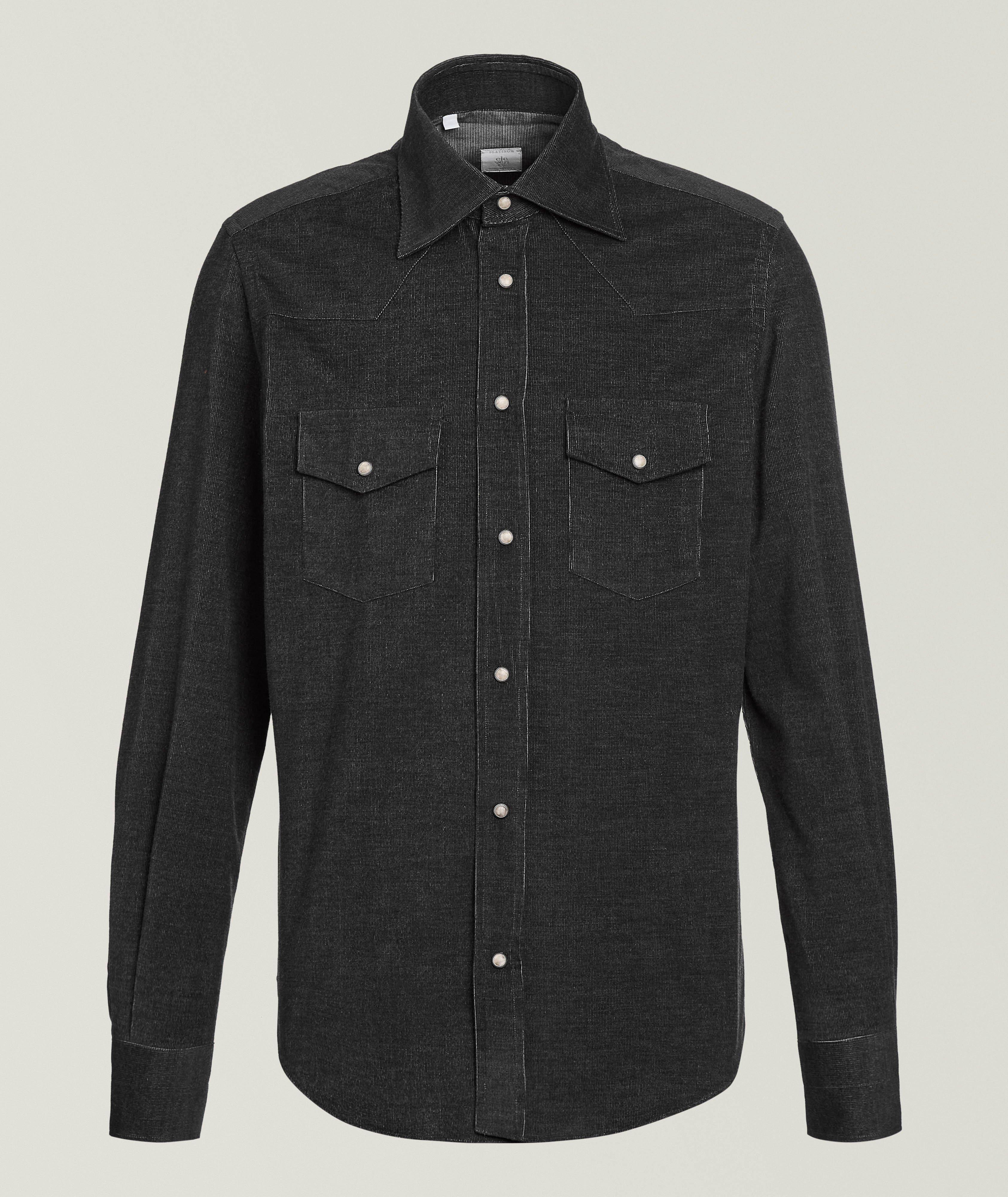 Fine Corduroy Western Shirt  image 0