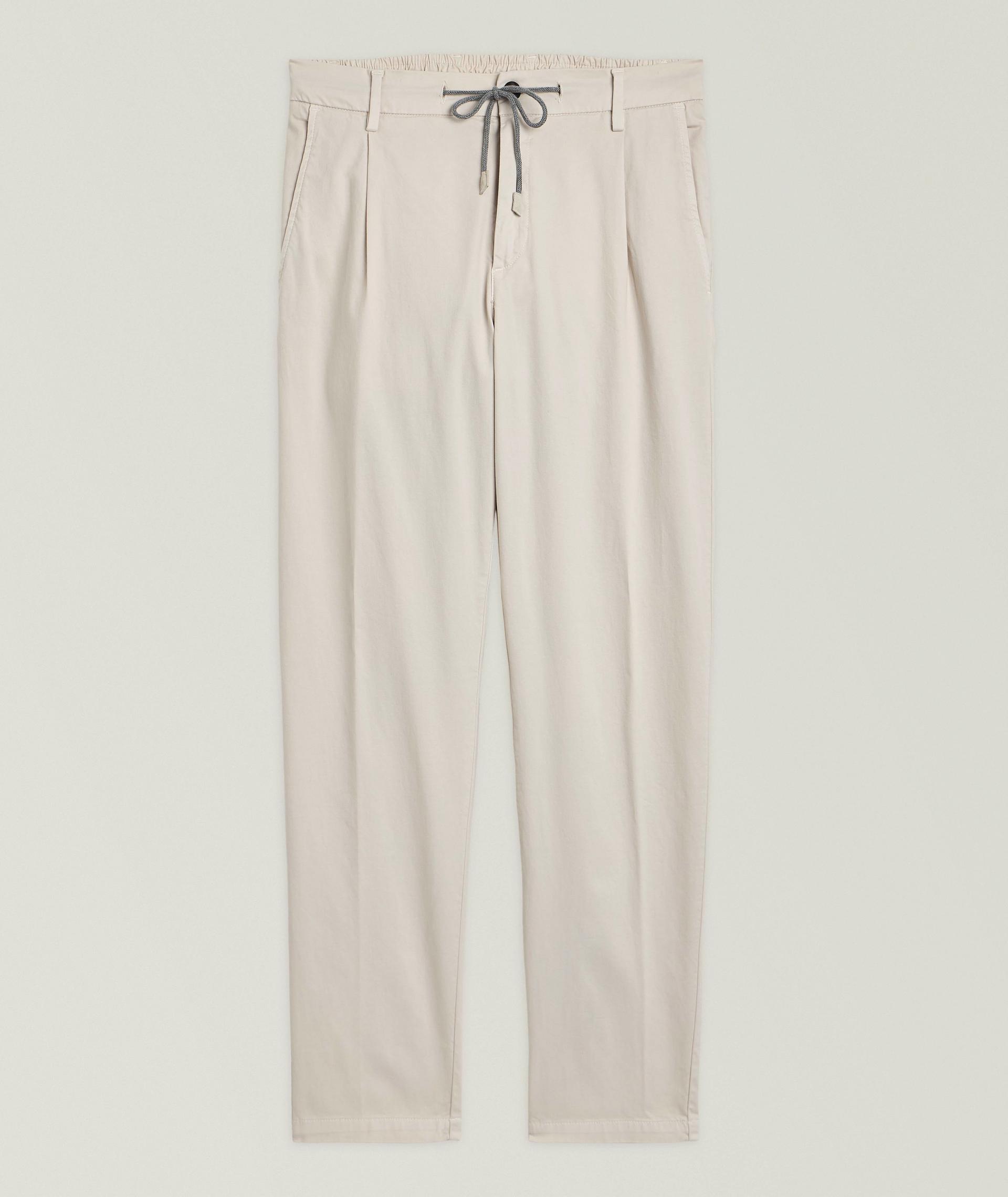 Stretch-Cotton Joggers image 0