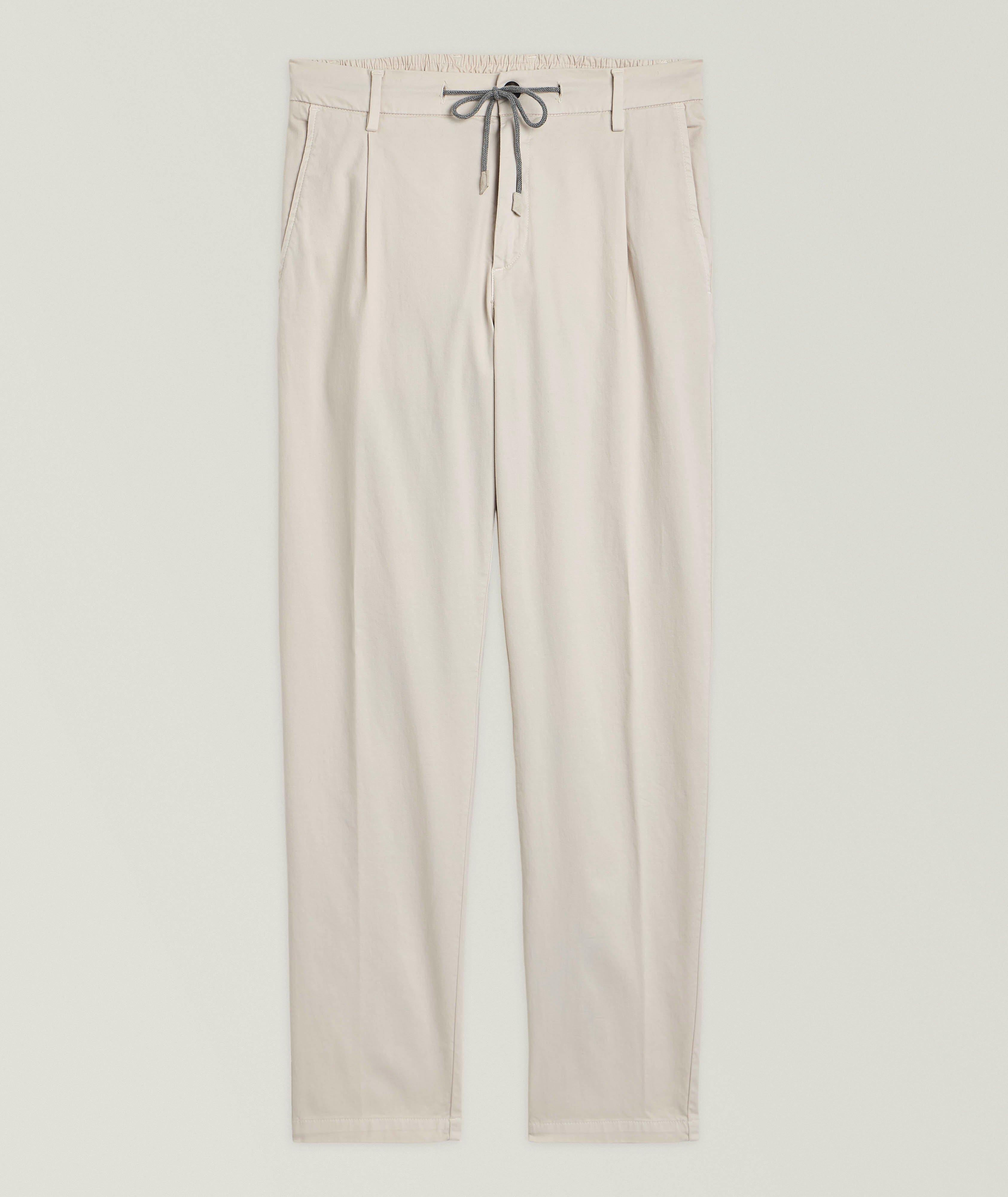 Eleventy Stretch-Cotton Joggers