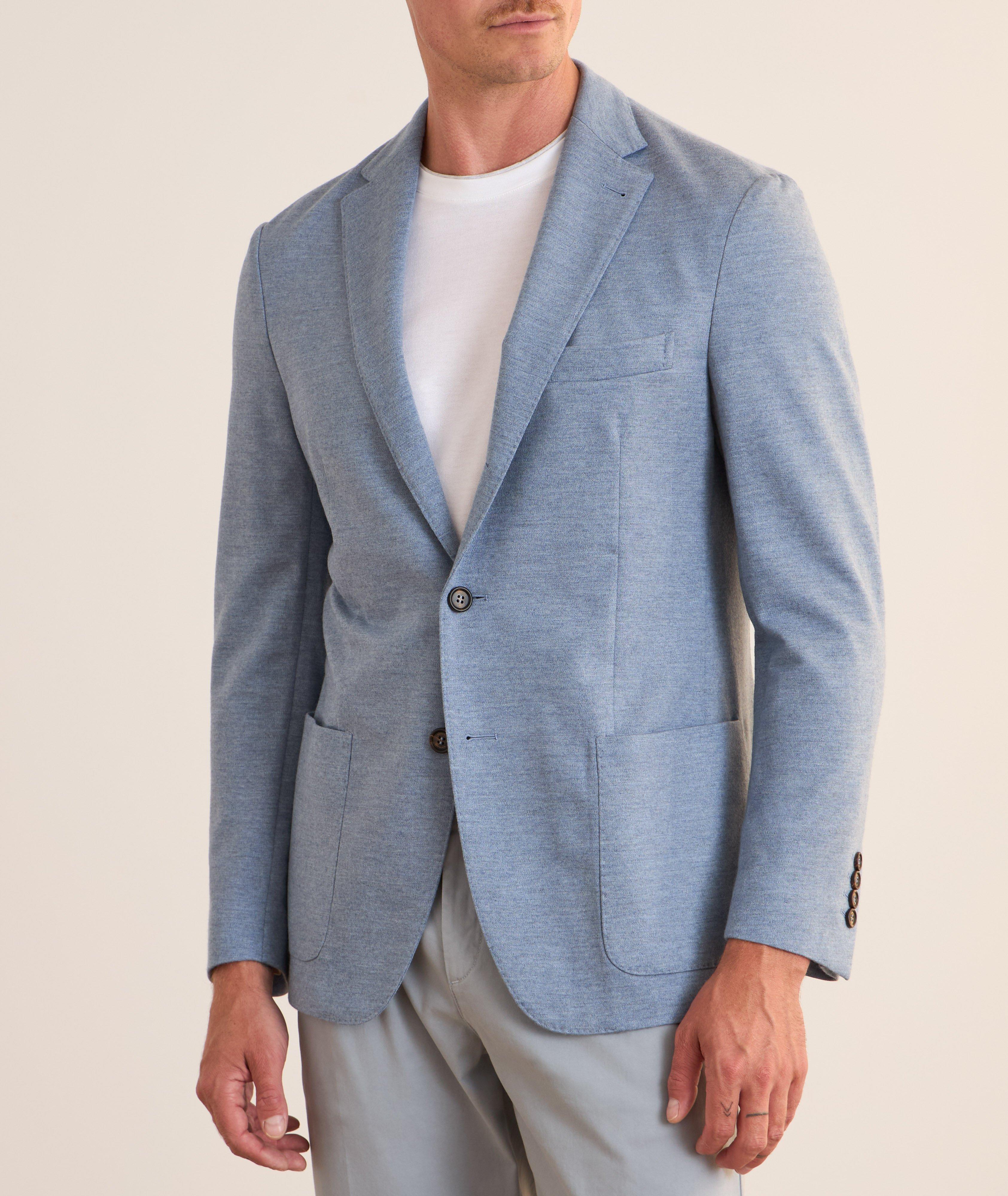 Veston en jersey de laine image 1