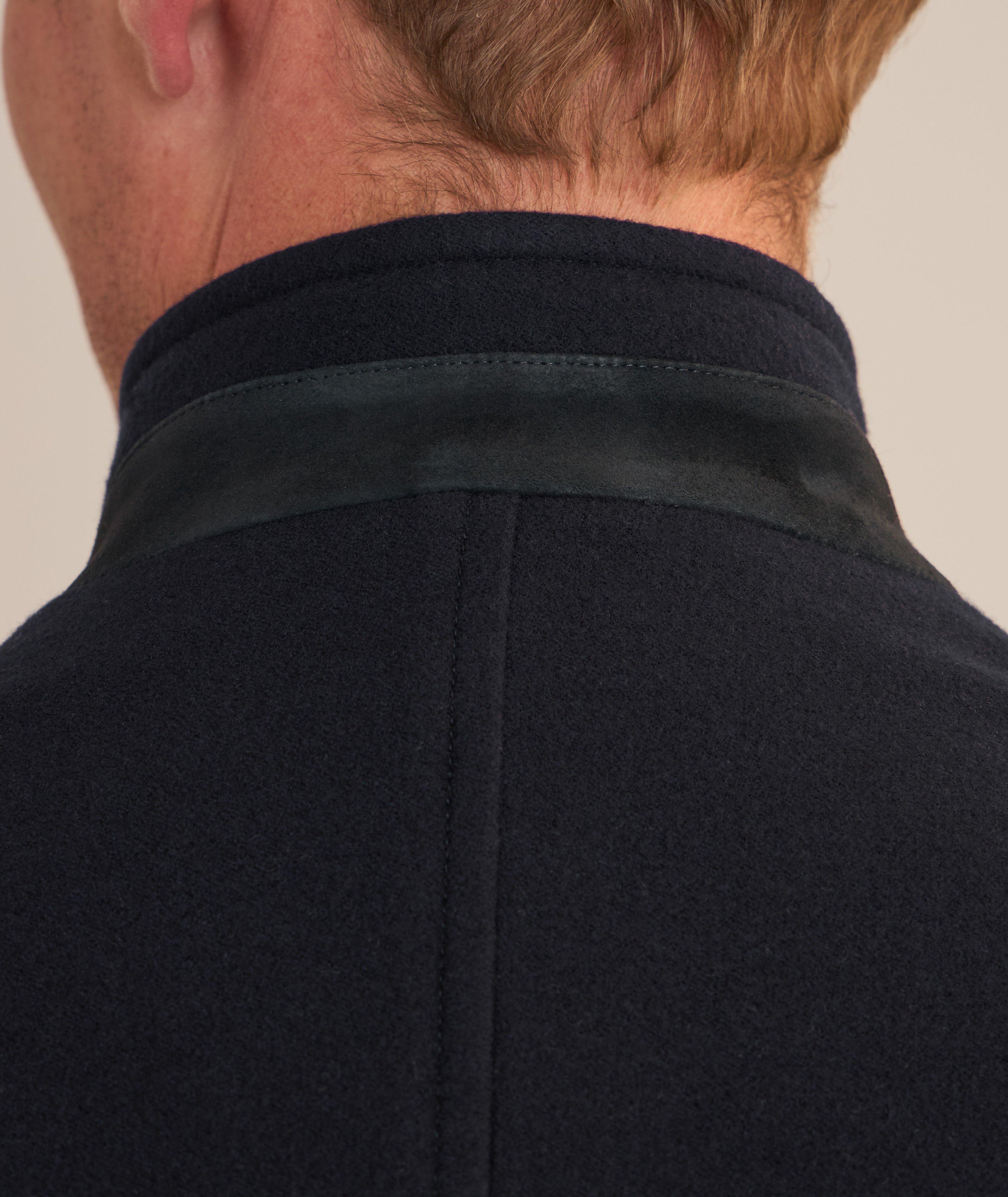 Stand Collar Wool Jacket image 5