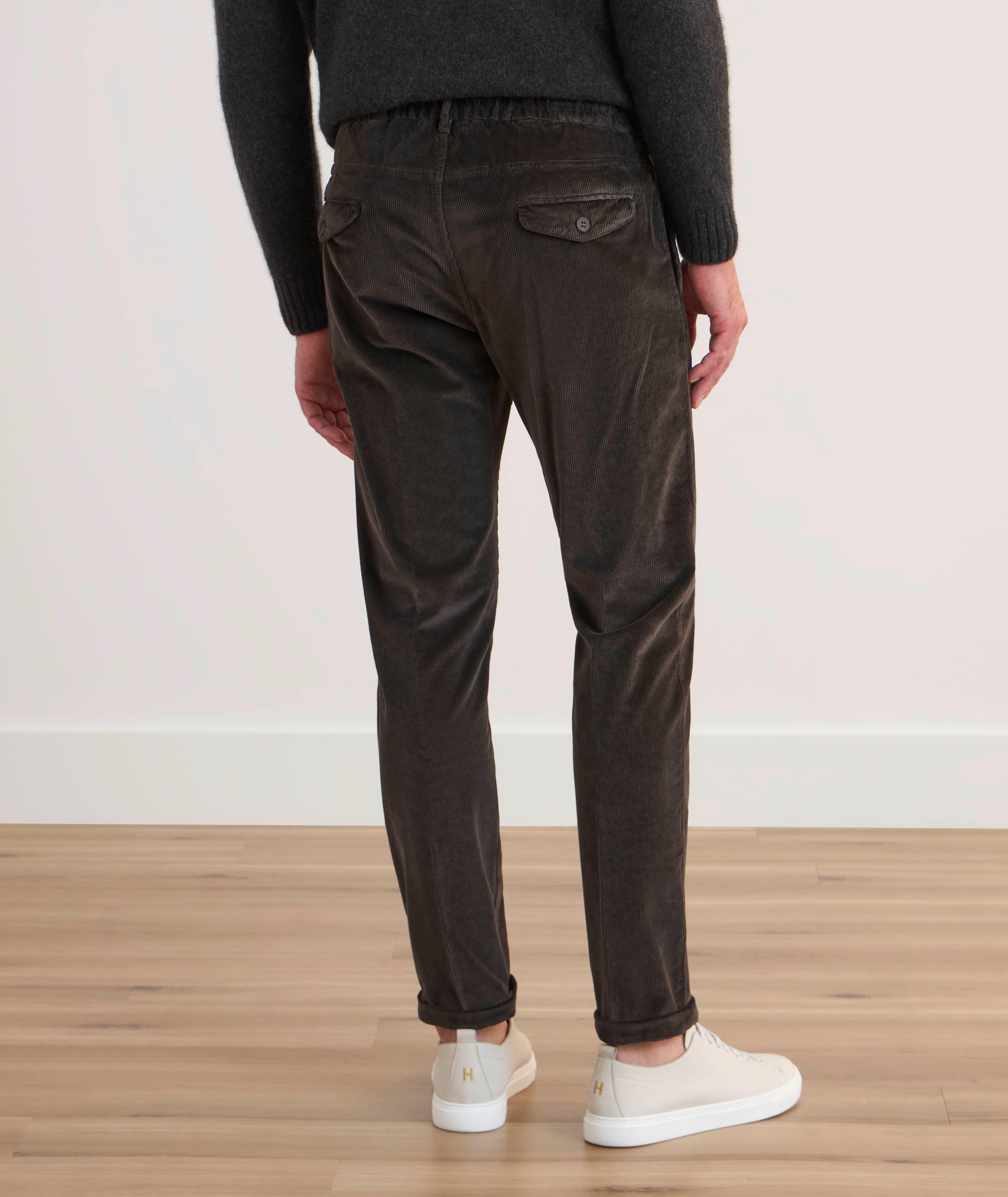 Pantalon sport en velours côtelé image 2
