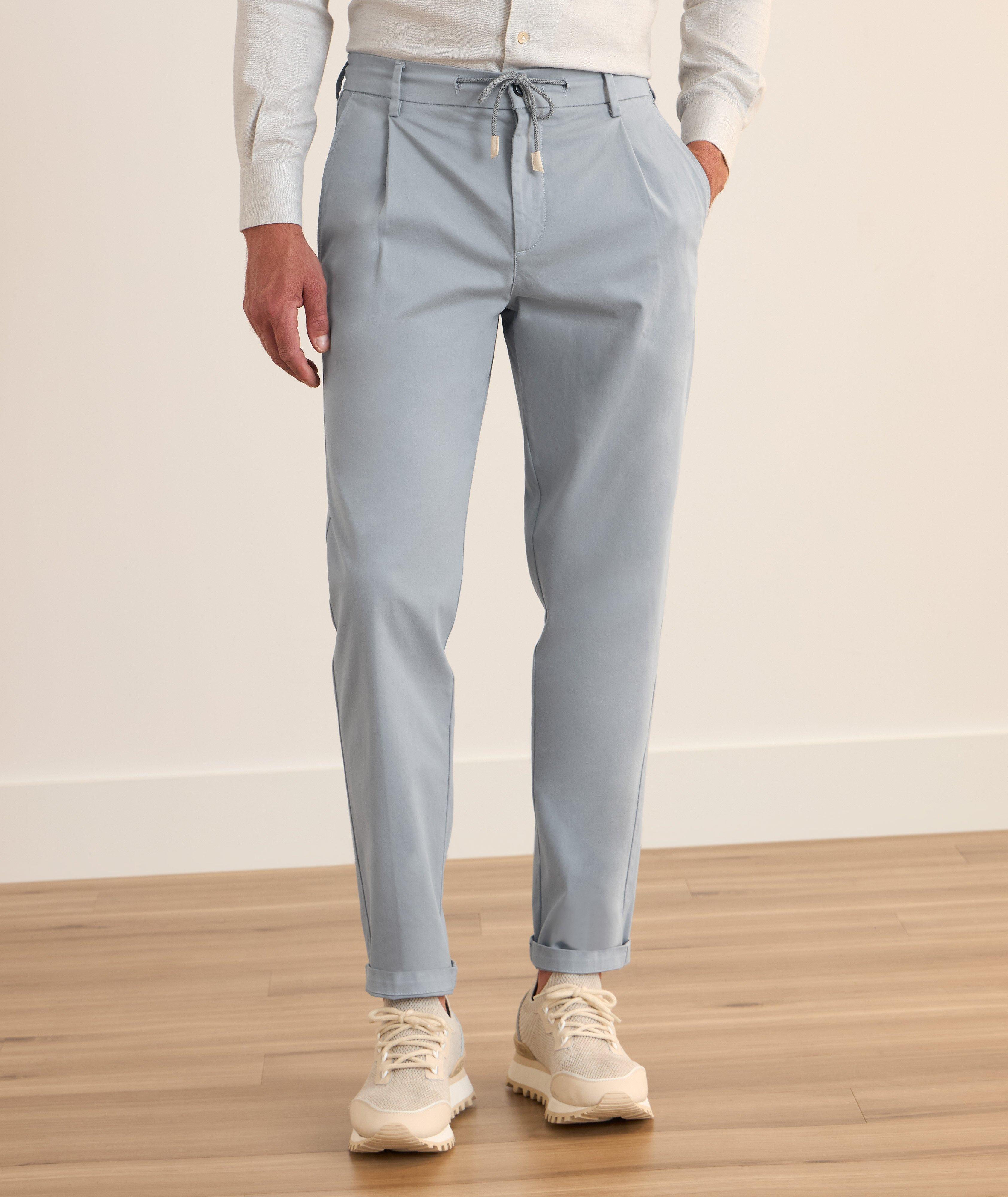 Stretch-Cotton Joggers image 1