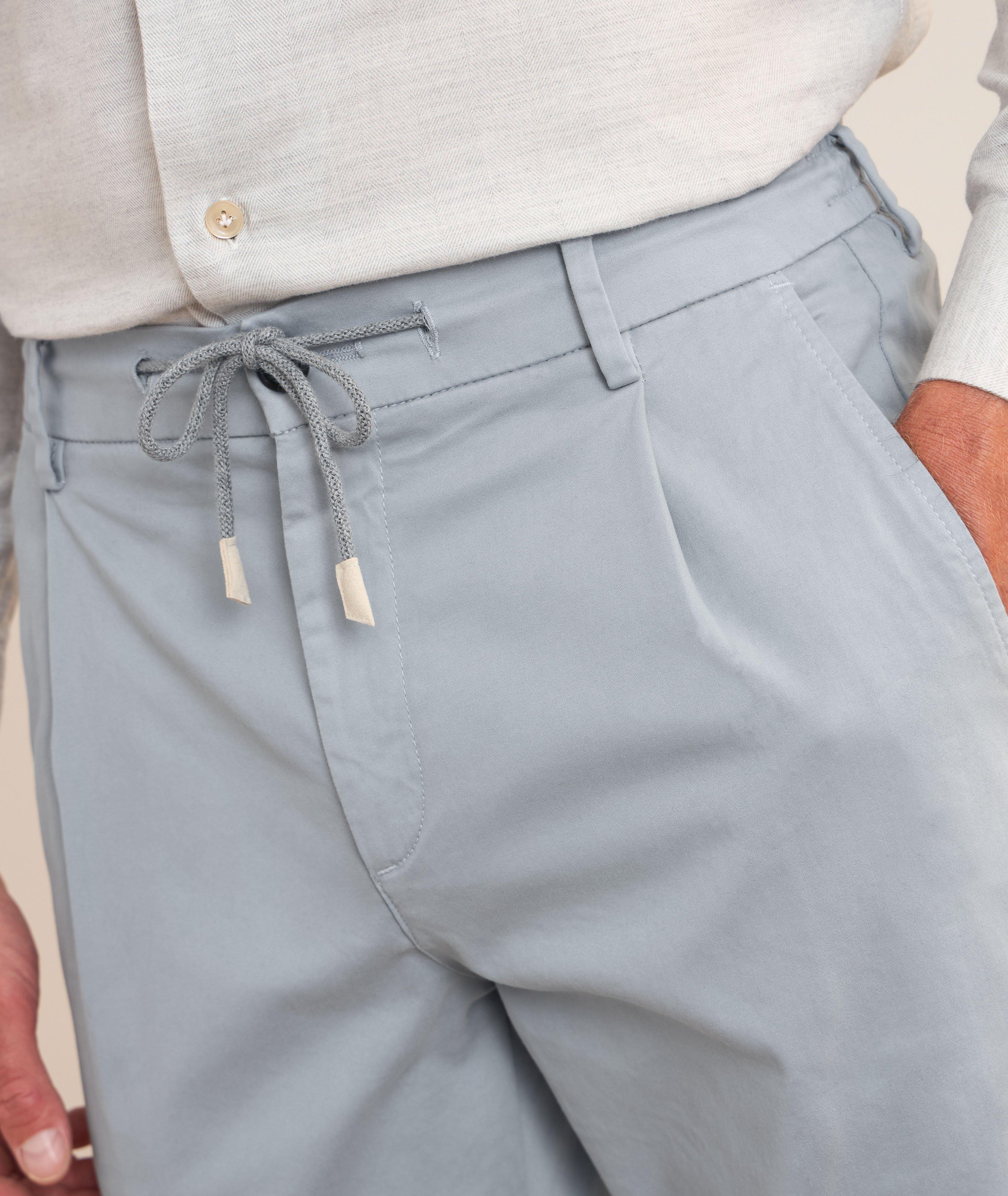 Stretch-Cotton Joggers image 3