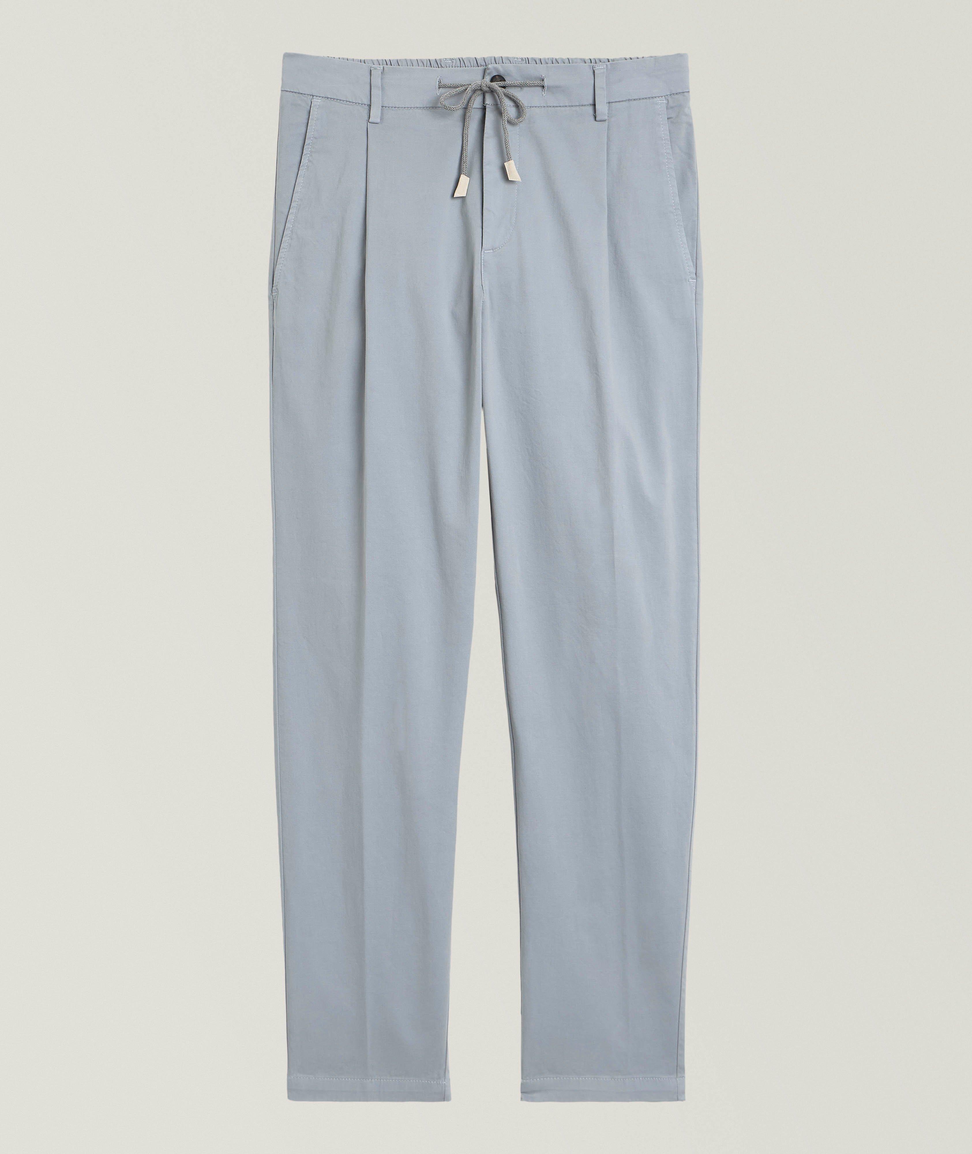 Stretch-Cotton Joggers image 0