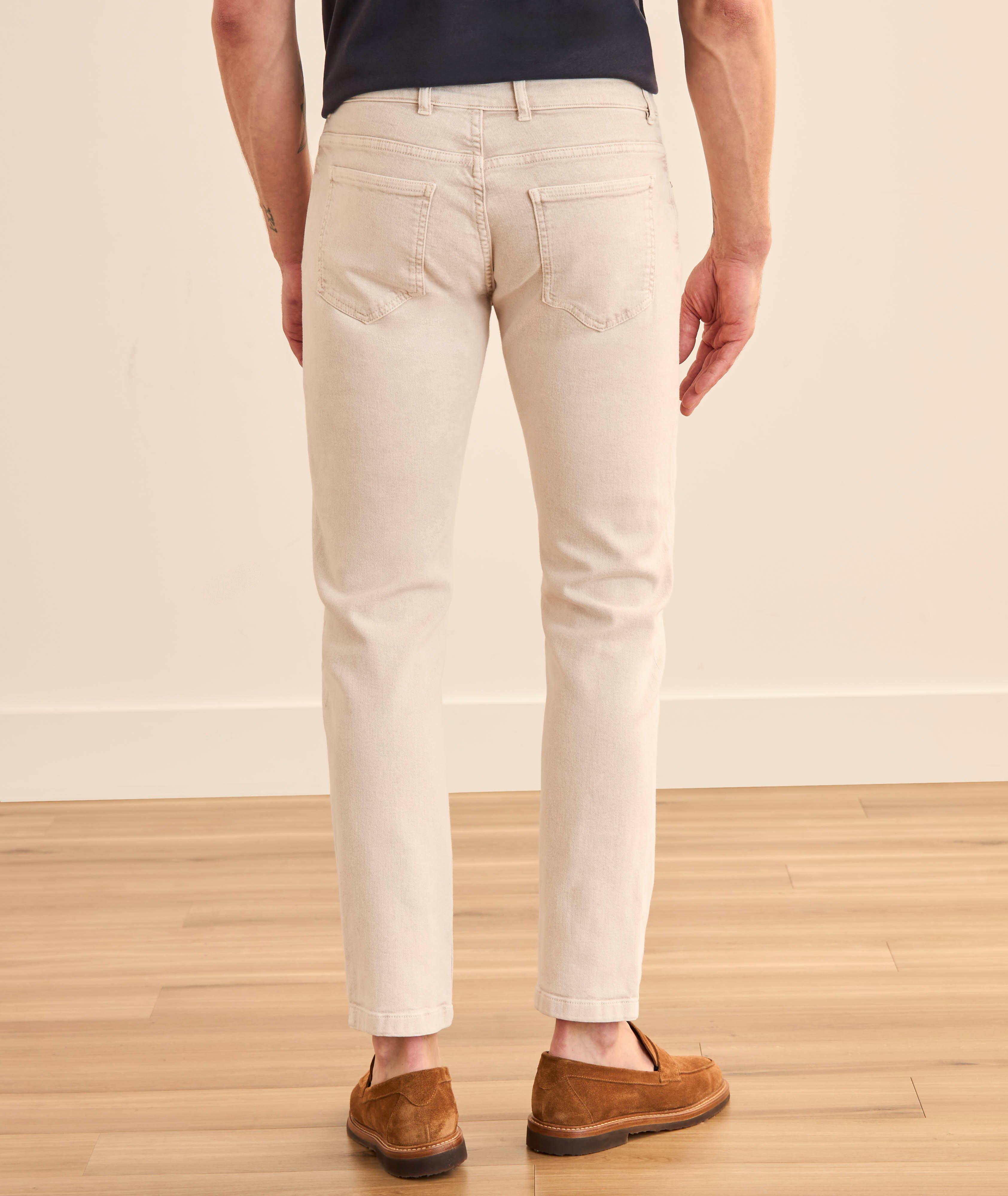 Pantalon cinq poches coton stretch image 2