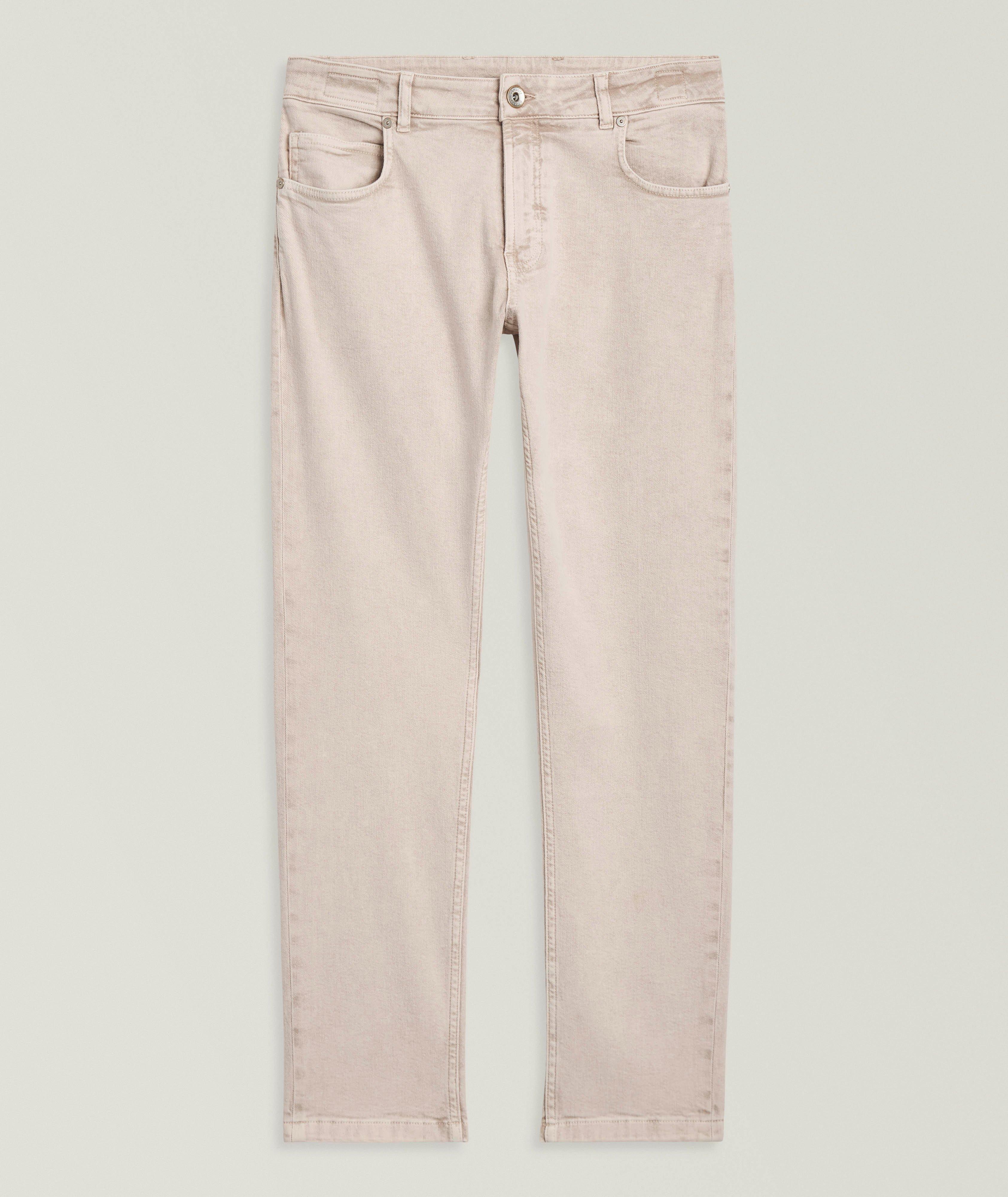 Cotton-Stretch Five-Pocket Pants image 0