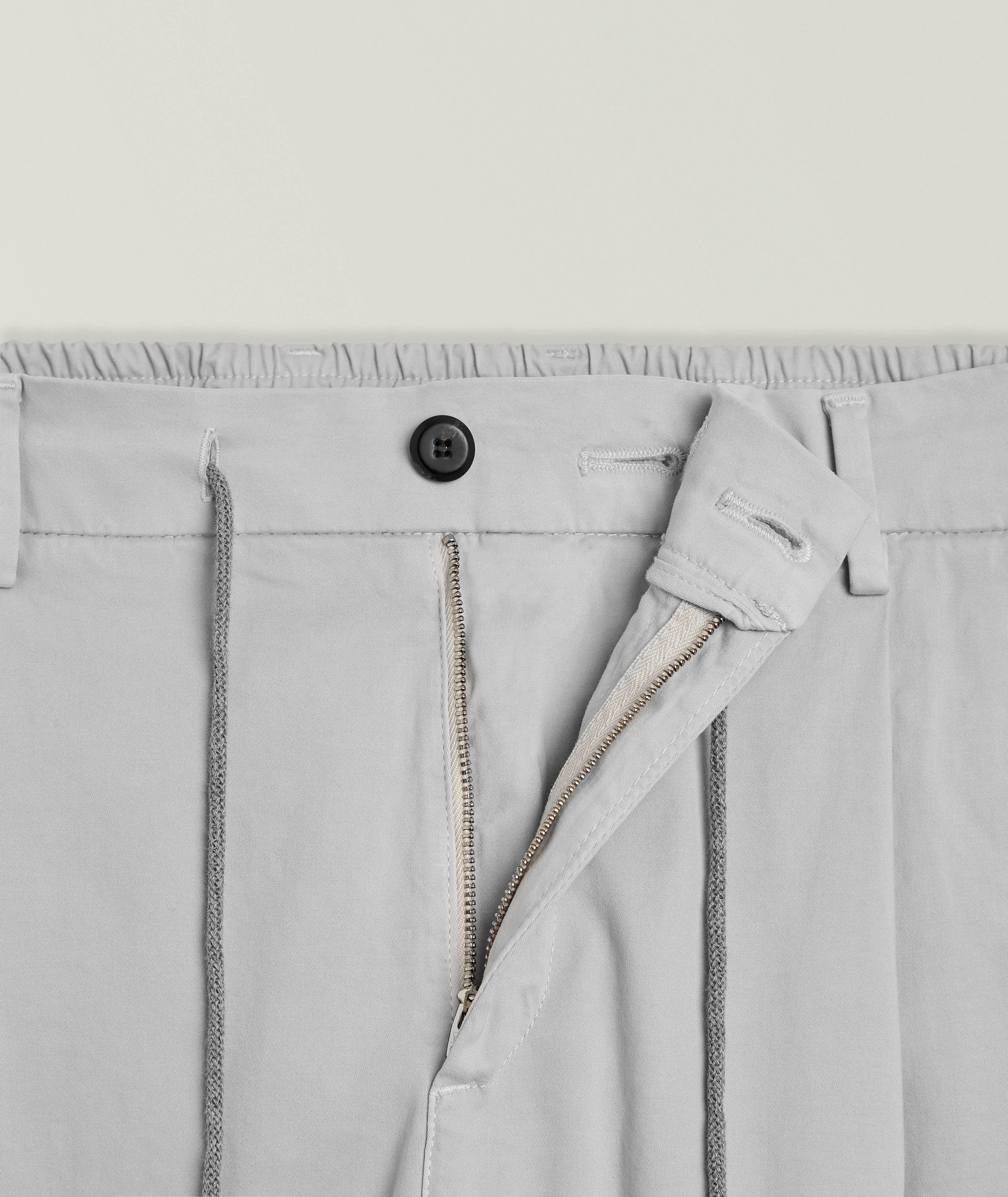 Stretch-Cotton Joggers image 1