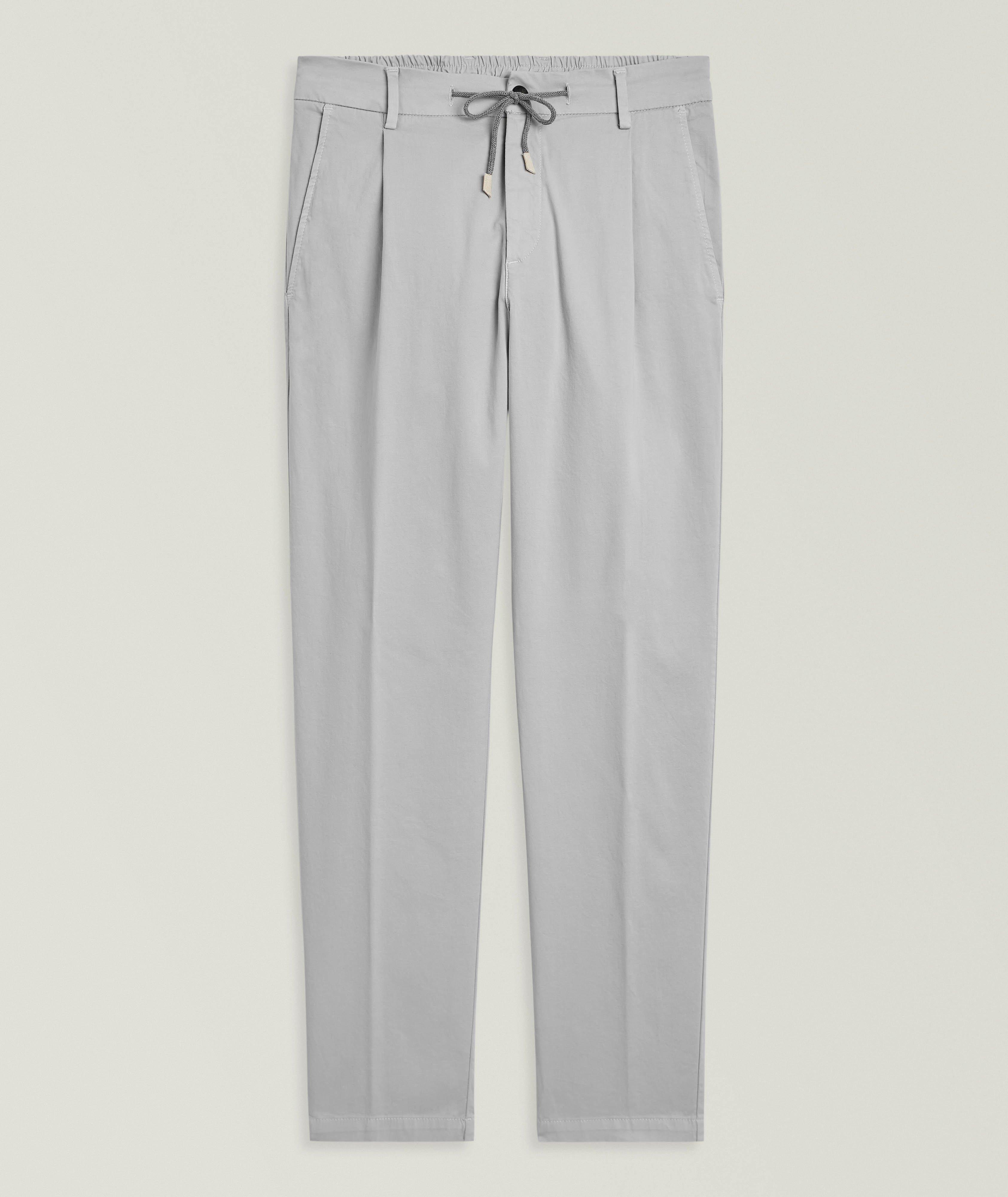 Stretch-Cotton Joggers image 0