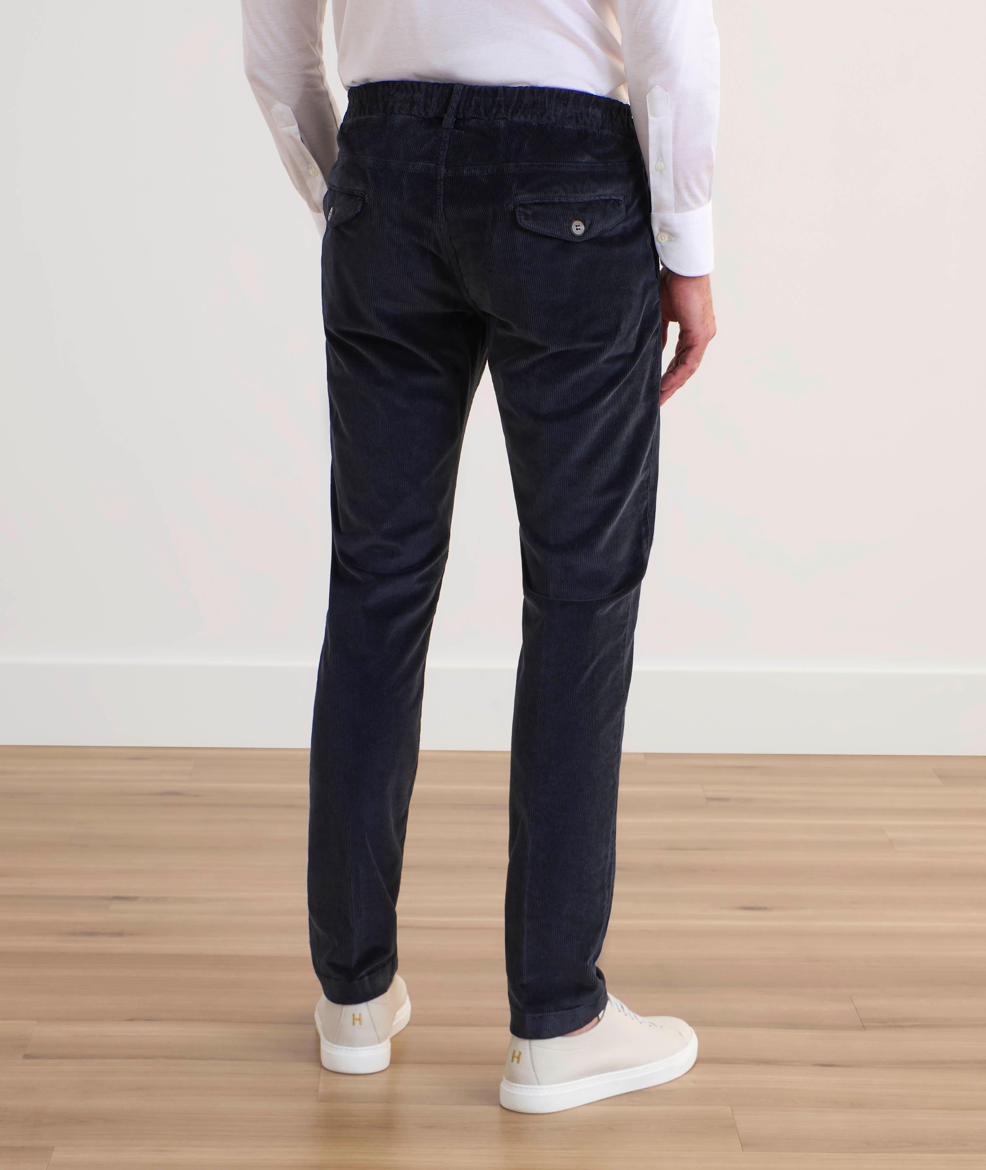 Milano Cotton-Blend Corduroy Joggers  image 2