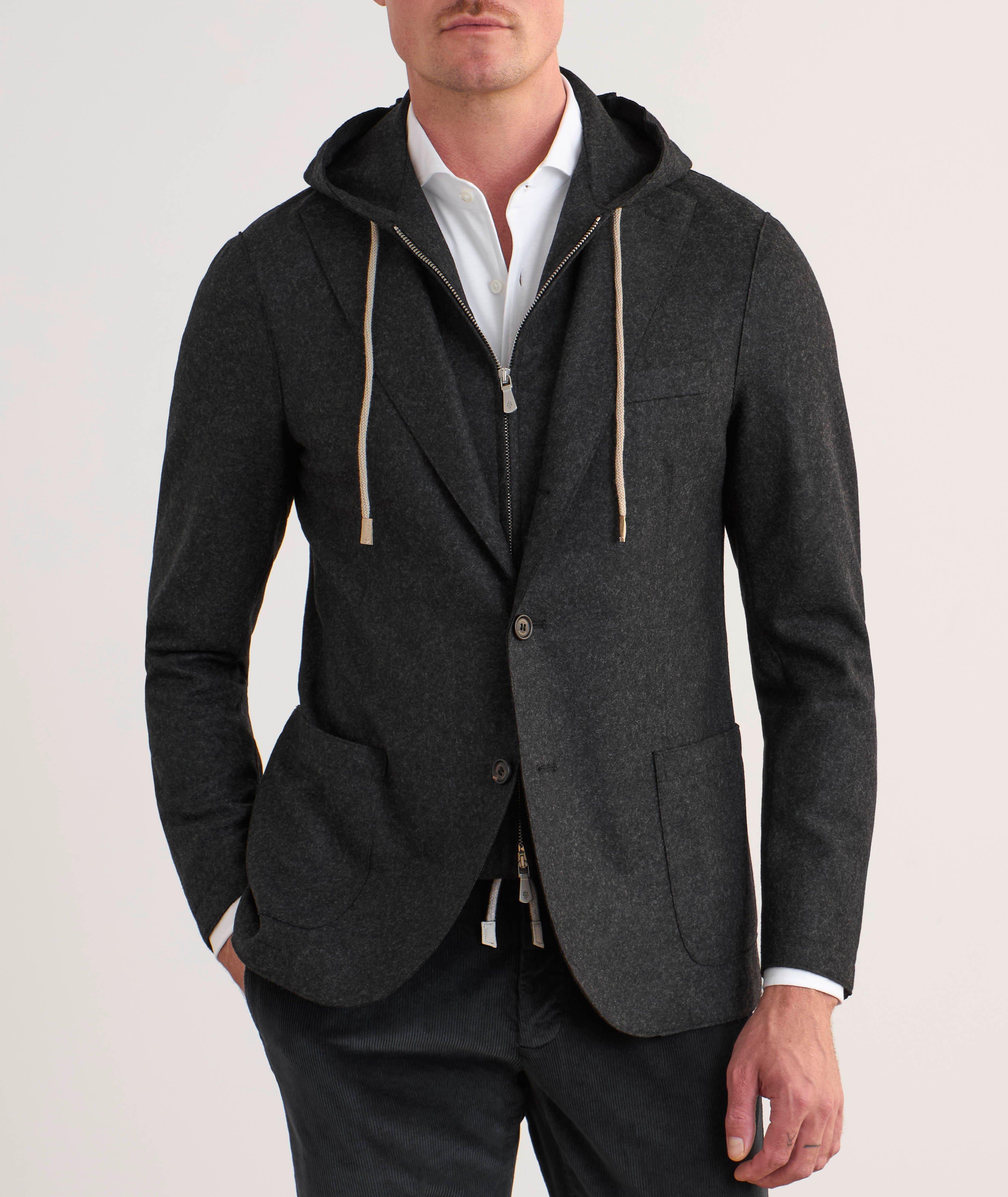 Wool-Blend Flannel Sport Jacket  image 1