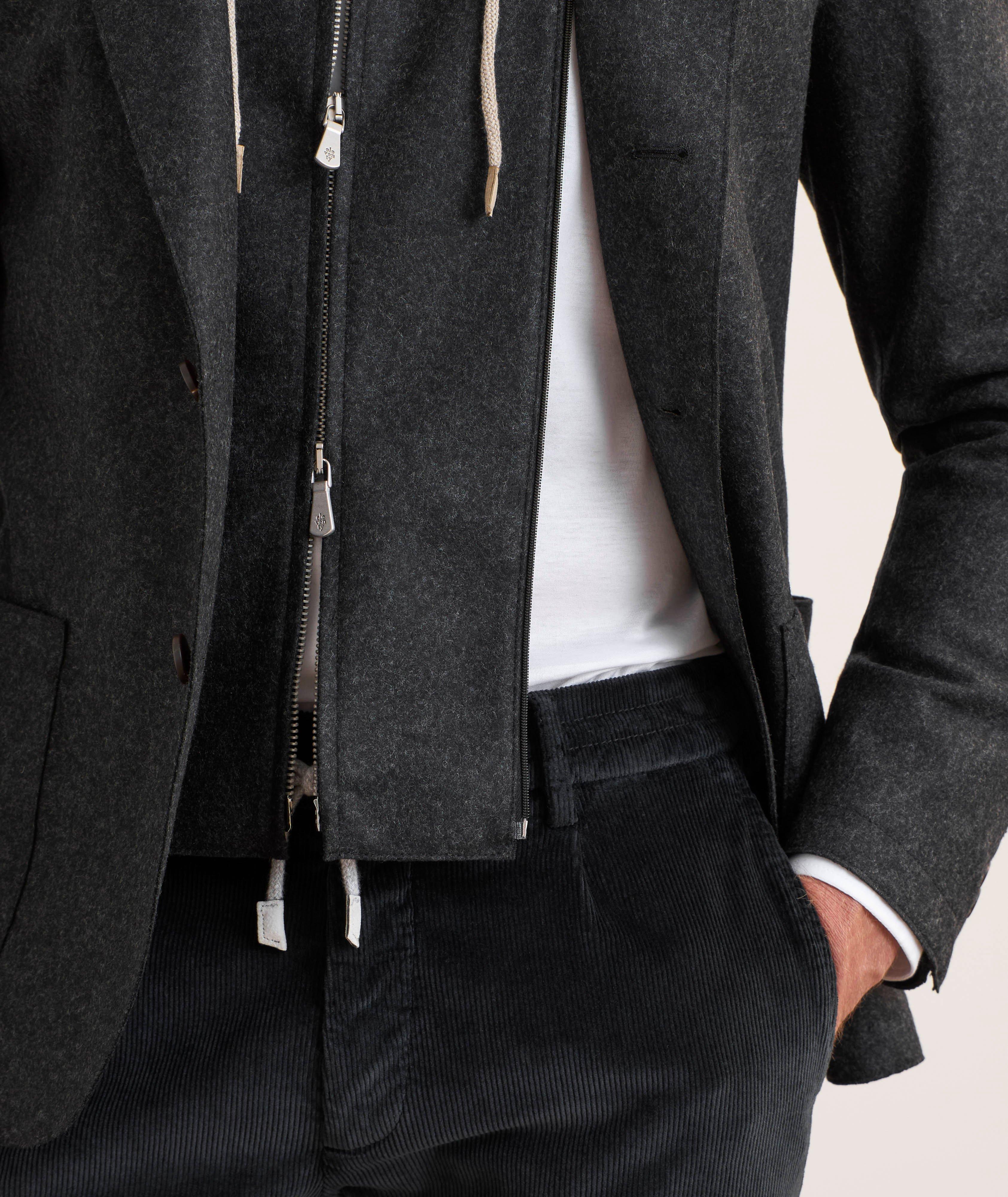 Wool-Blend Flannel Sport Jacket  image 4