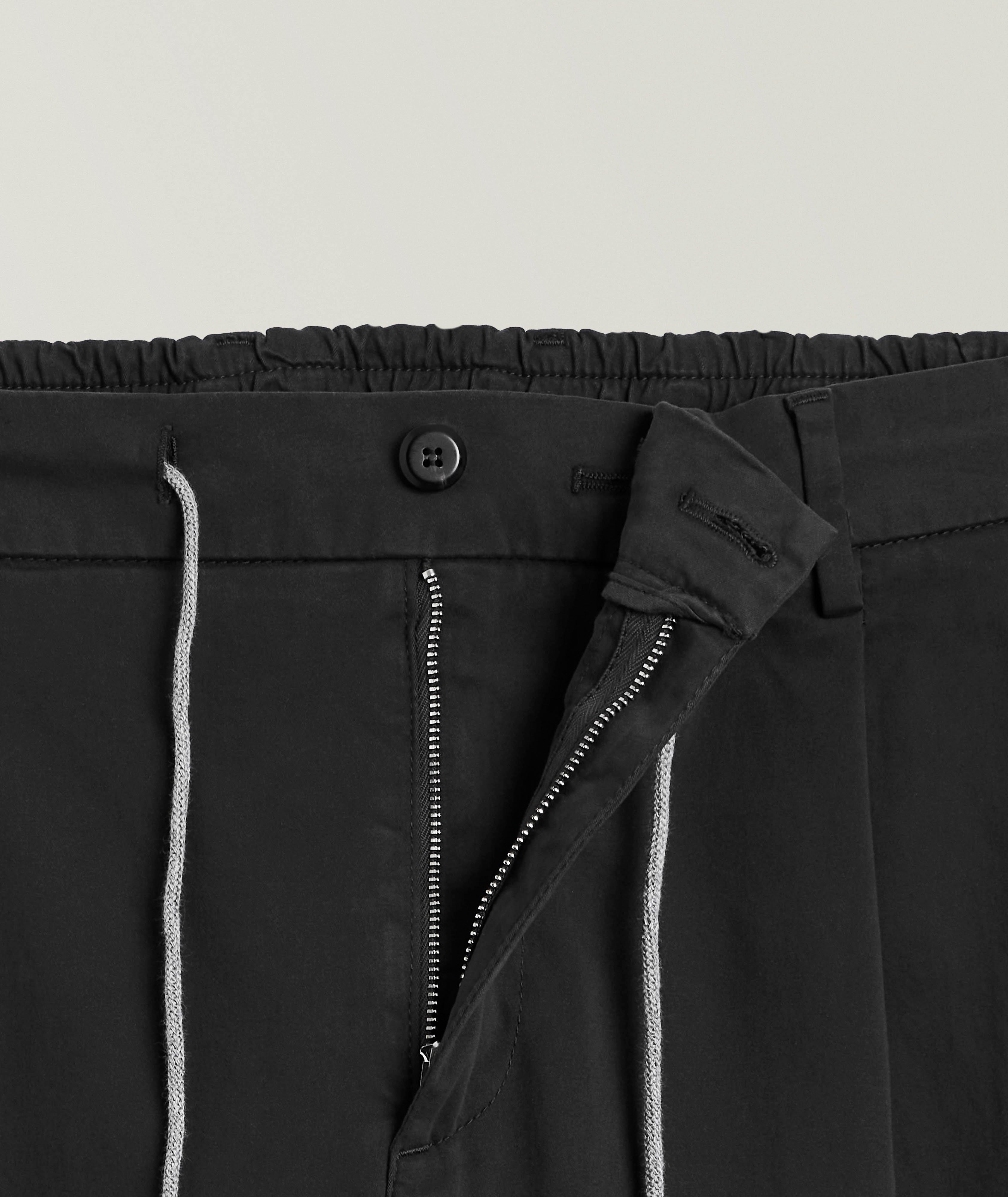Stretch-Cotton Joggers image 5
