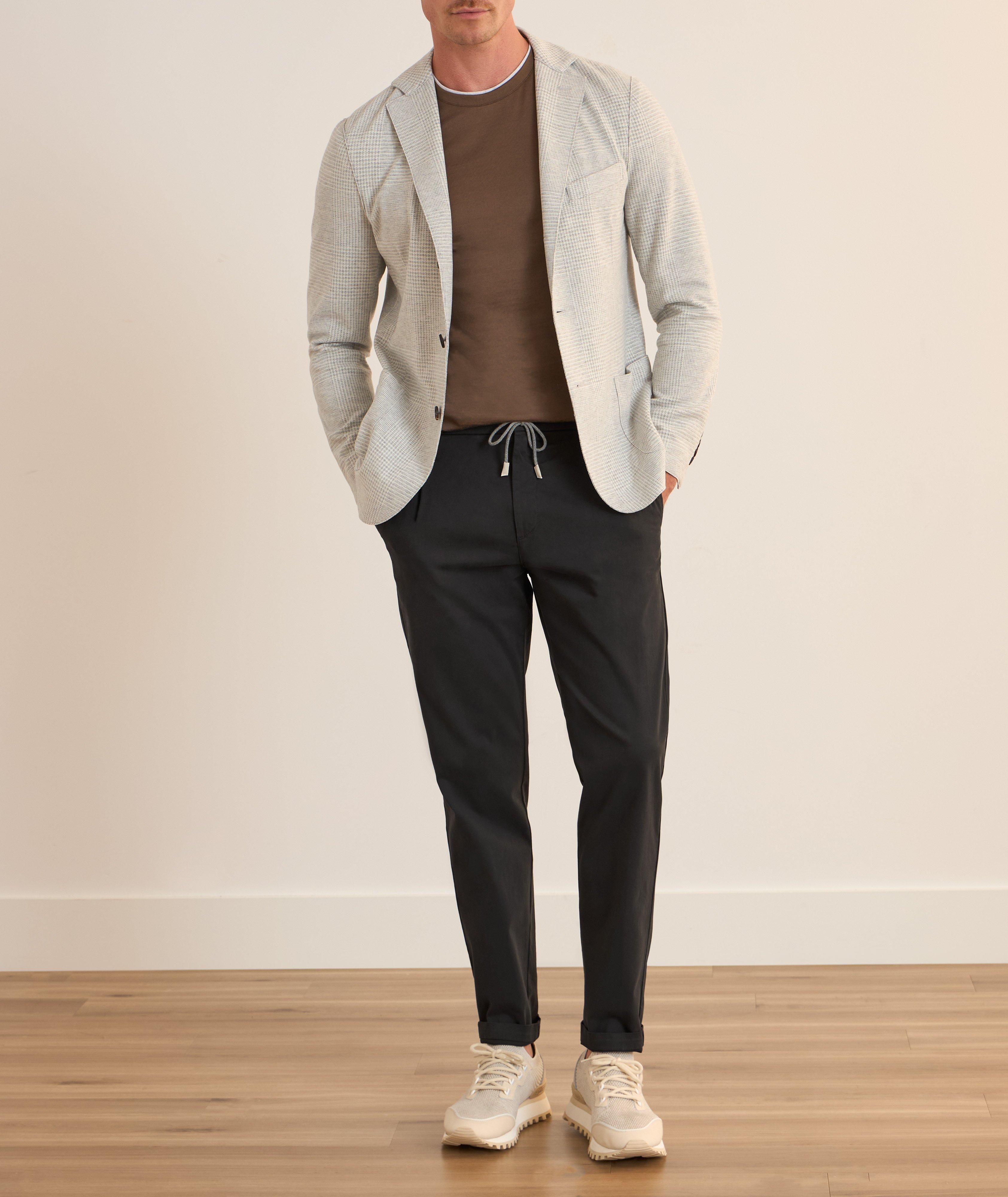 Stretch-Cotton Joggers image 4