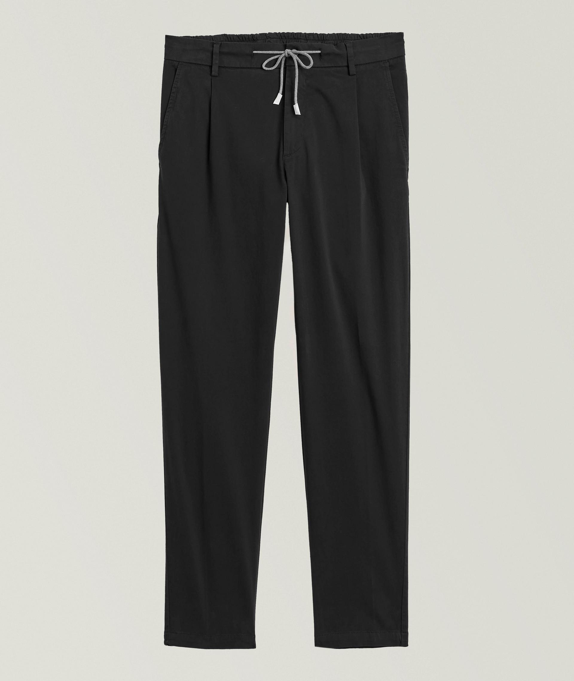 Stretch-Cotton Joggers image 0