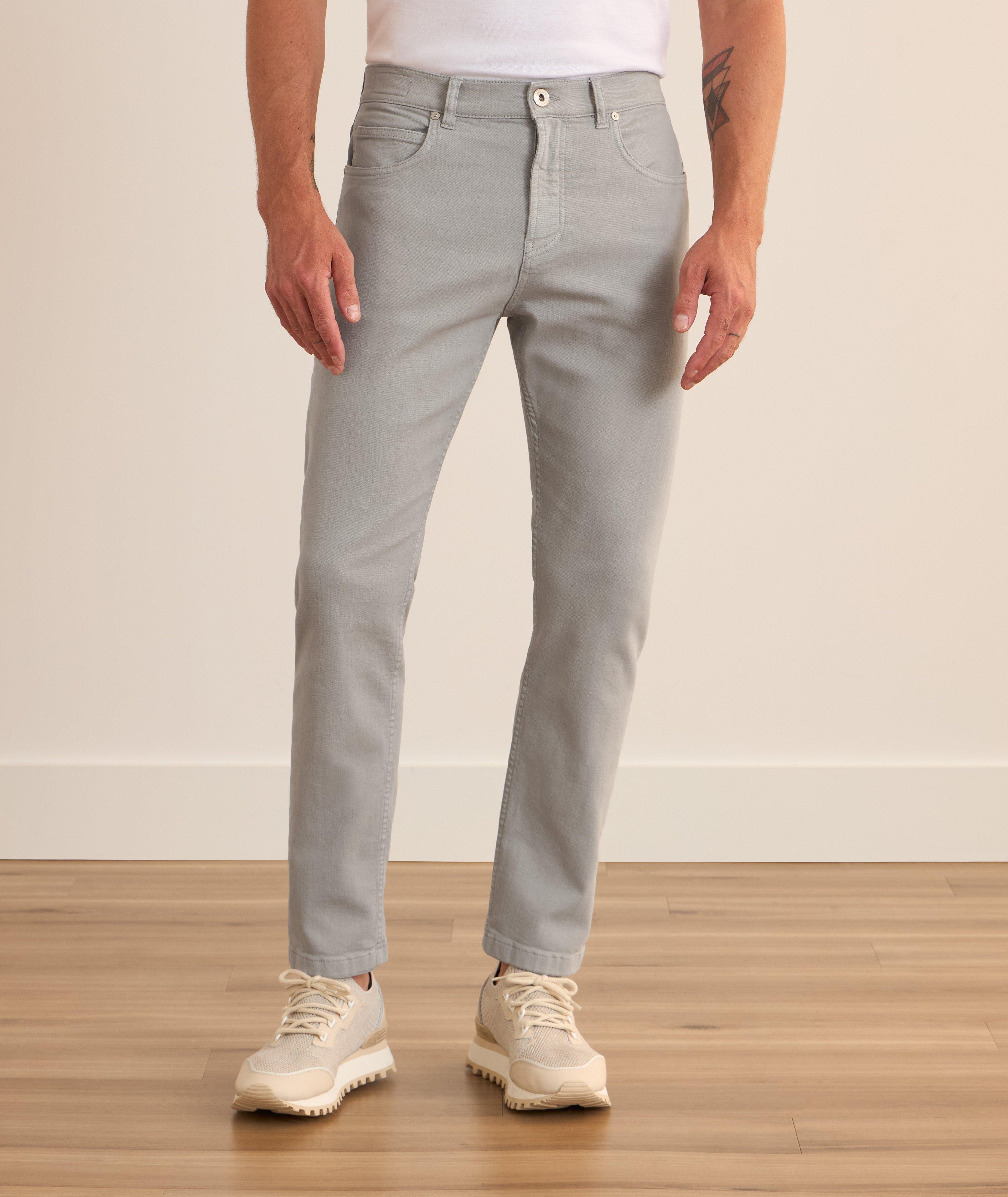 Eleventy Stretch-Cotton Five-Pocket Pants | Pants | Harry Rosen