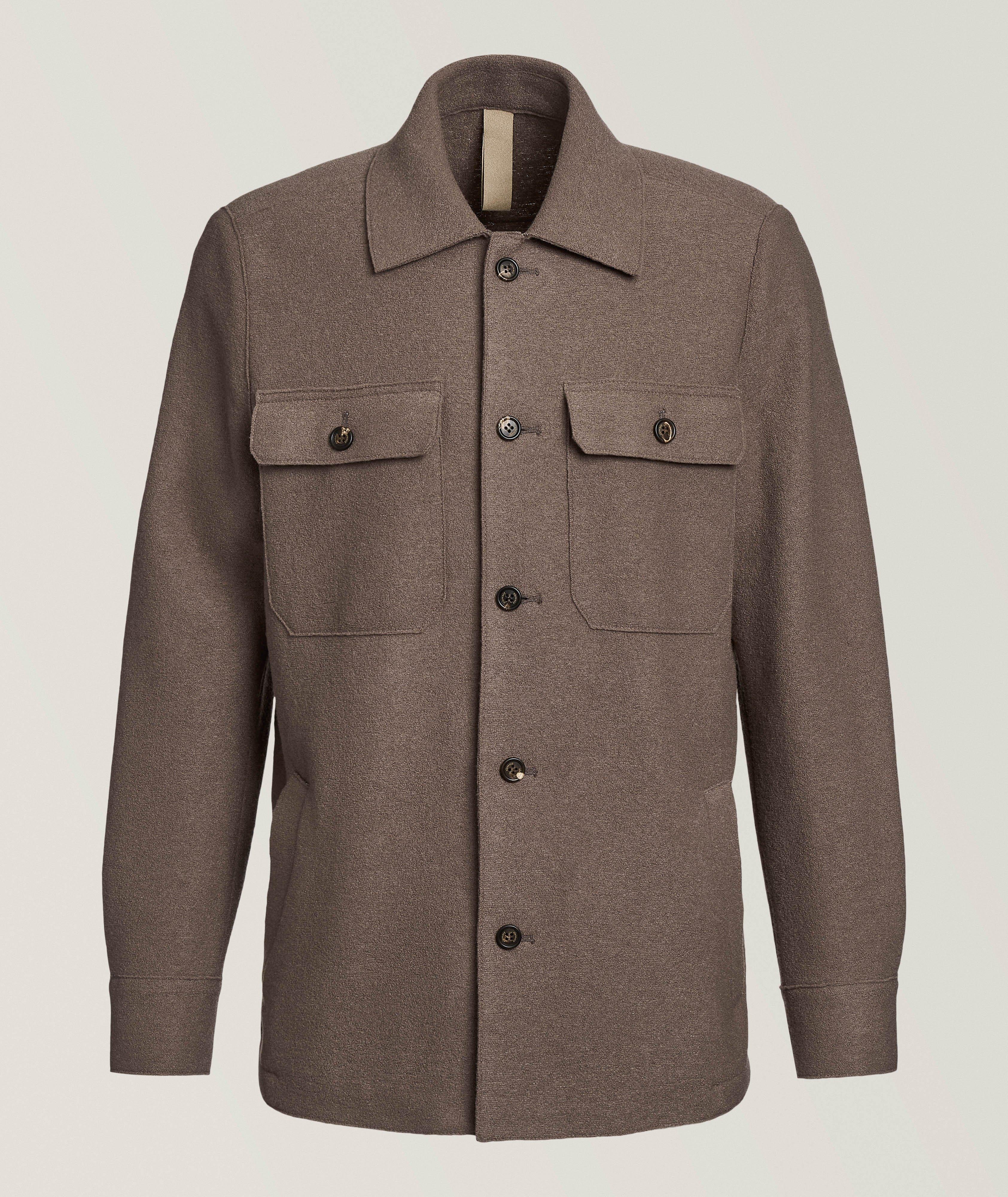 Eleventy Wool Overshirt 