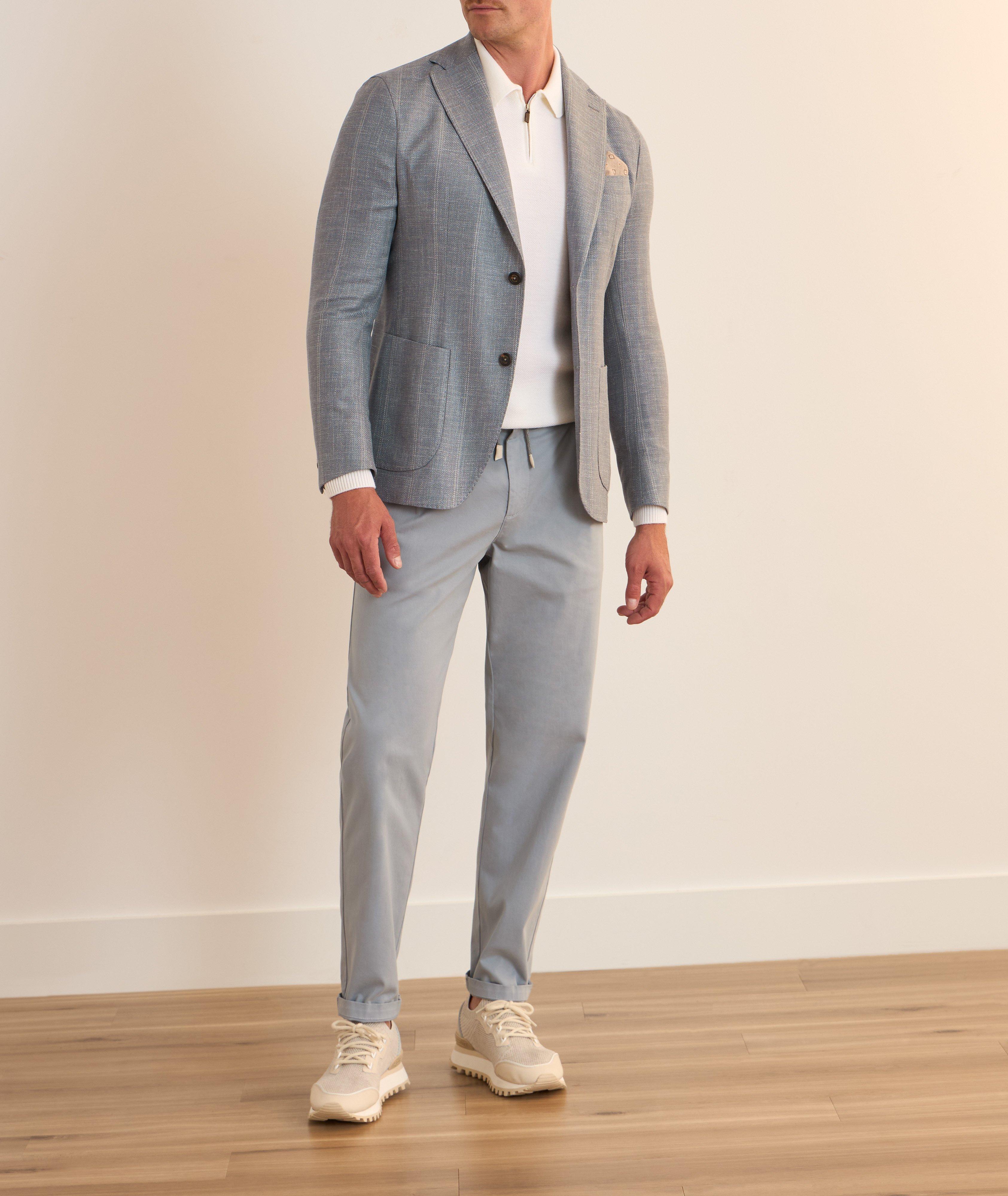 Double Stripe Wool-Blend Sport Jacket image 5