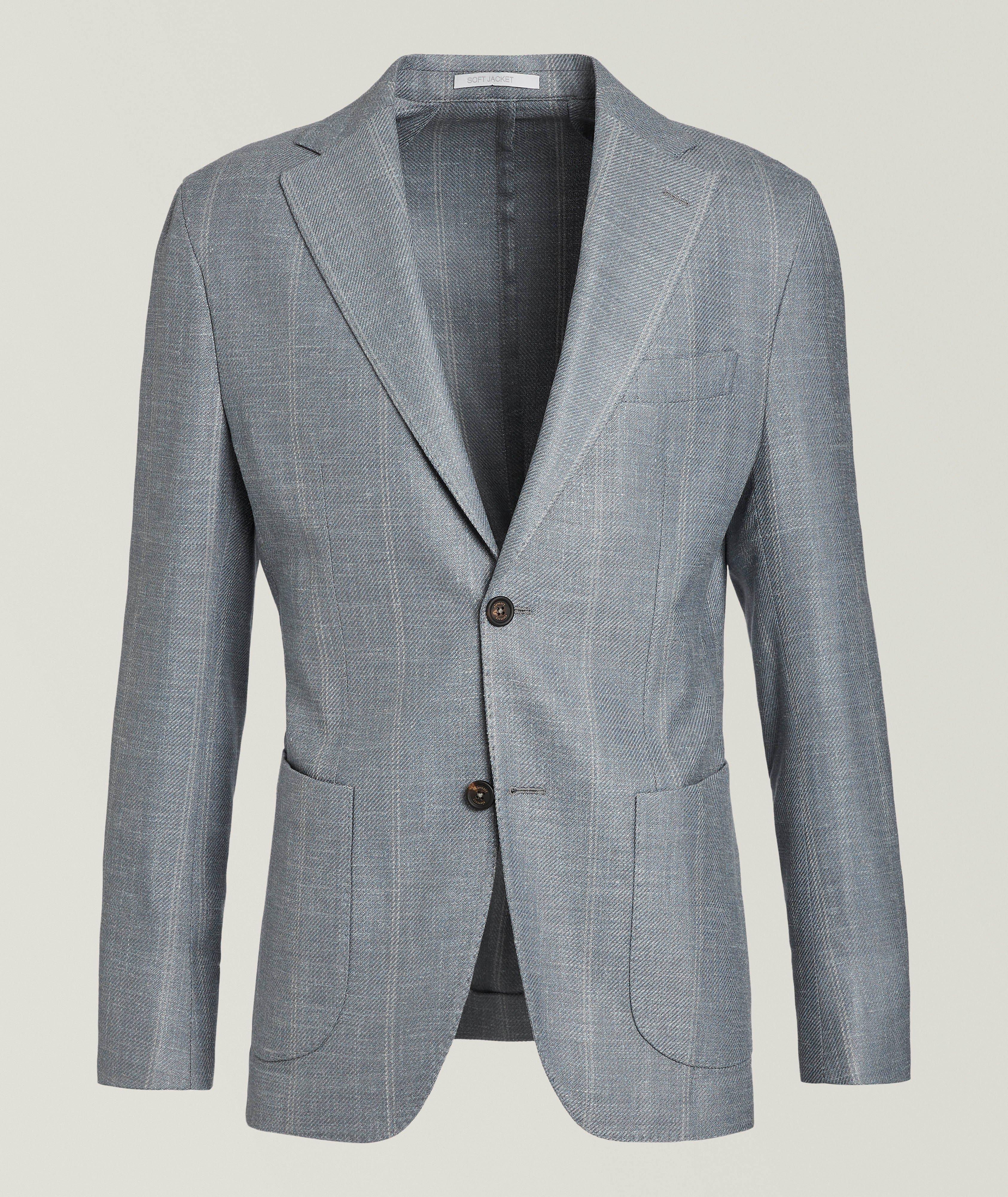 Double Stripe Wool-Blend Sport Jacket image 0