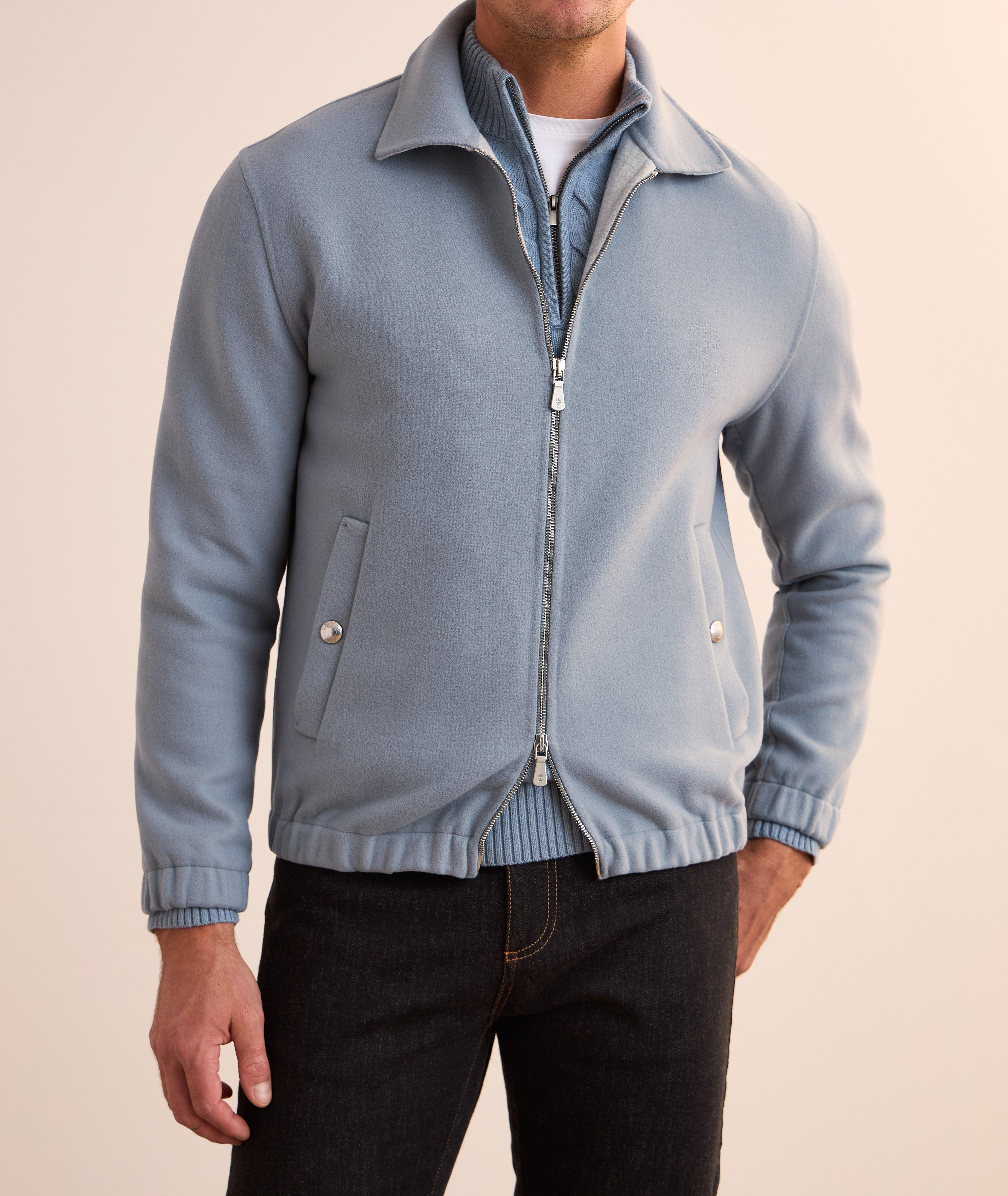 Blouson bomber en laine image 1