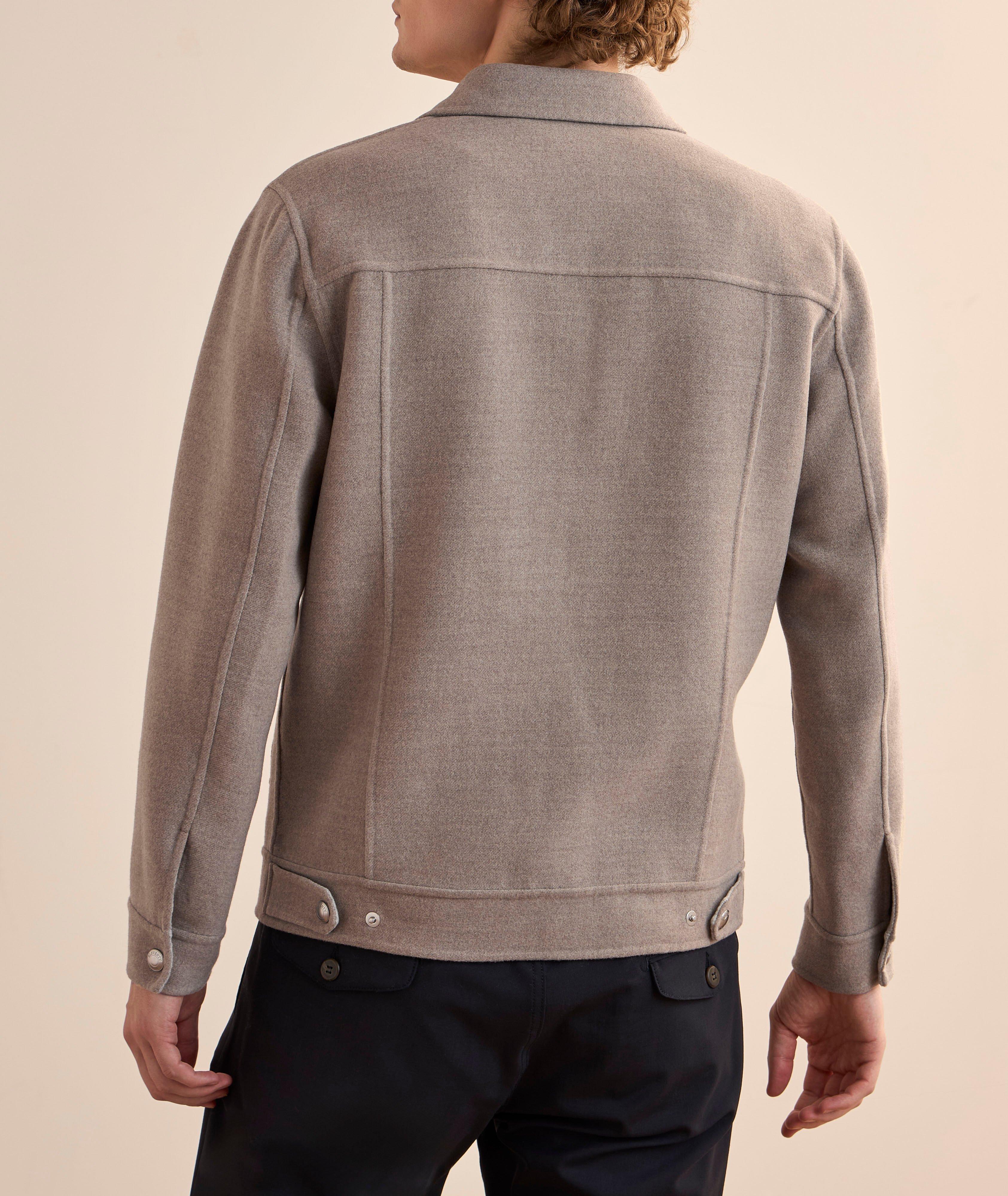 Veste camionneur en laine image 2