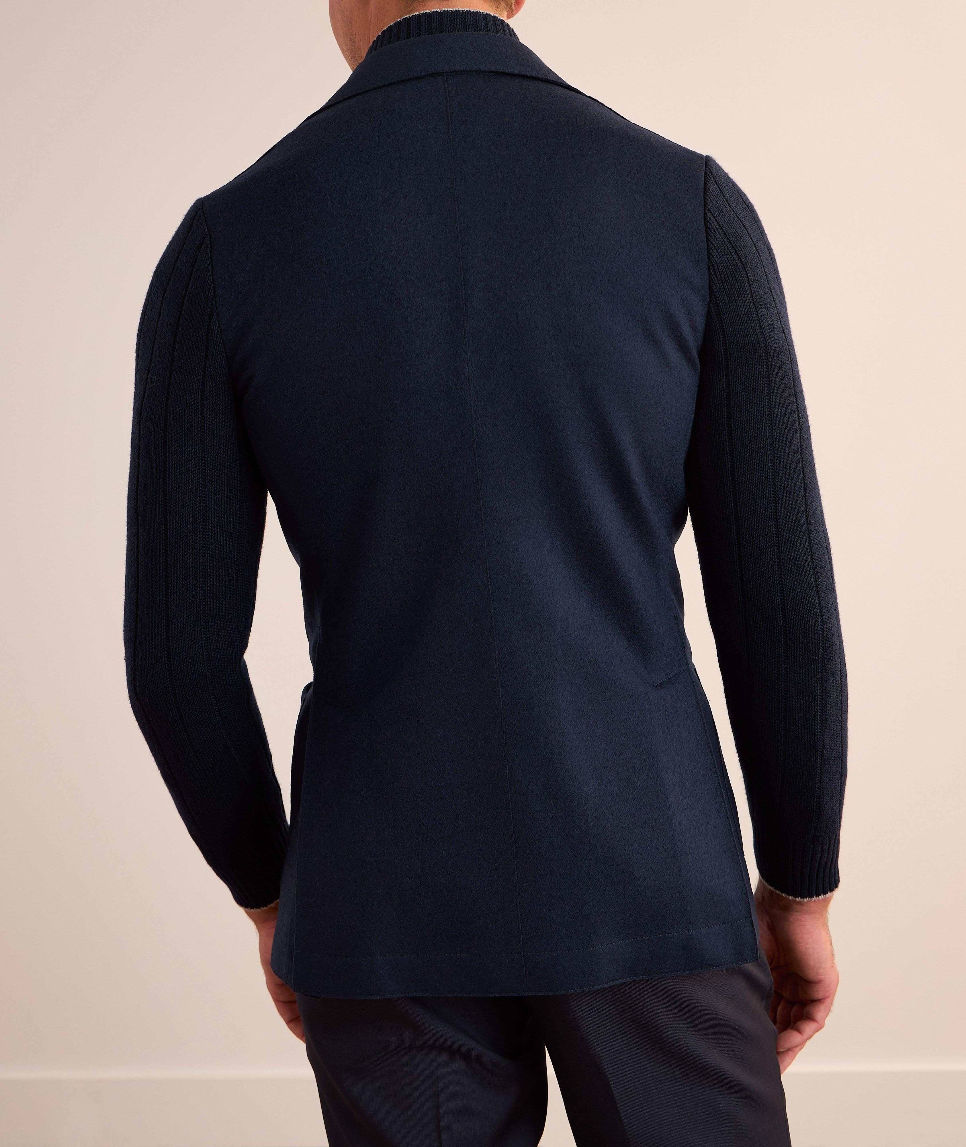 Removable-Bib Knit Sport Jacket image 2