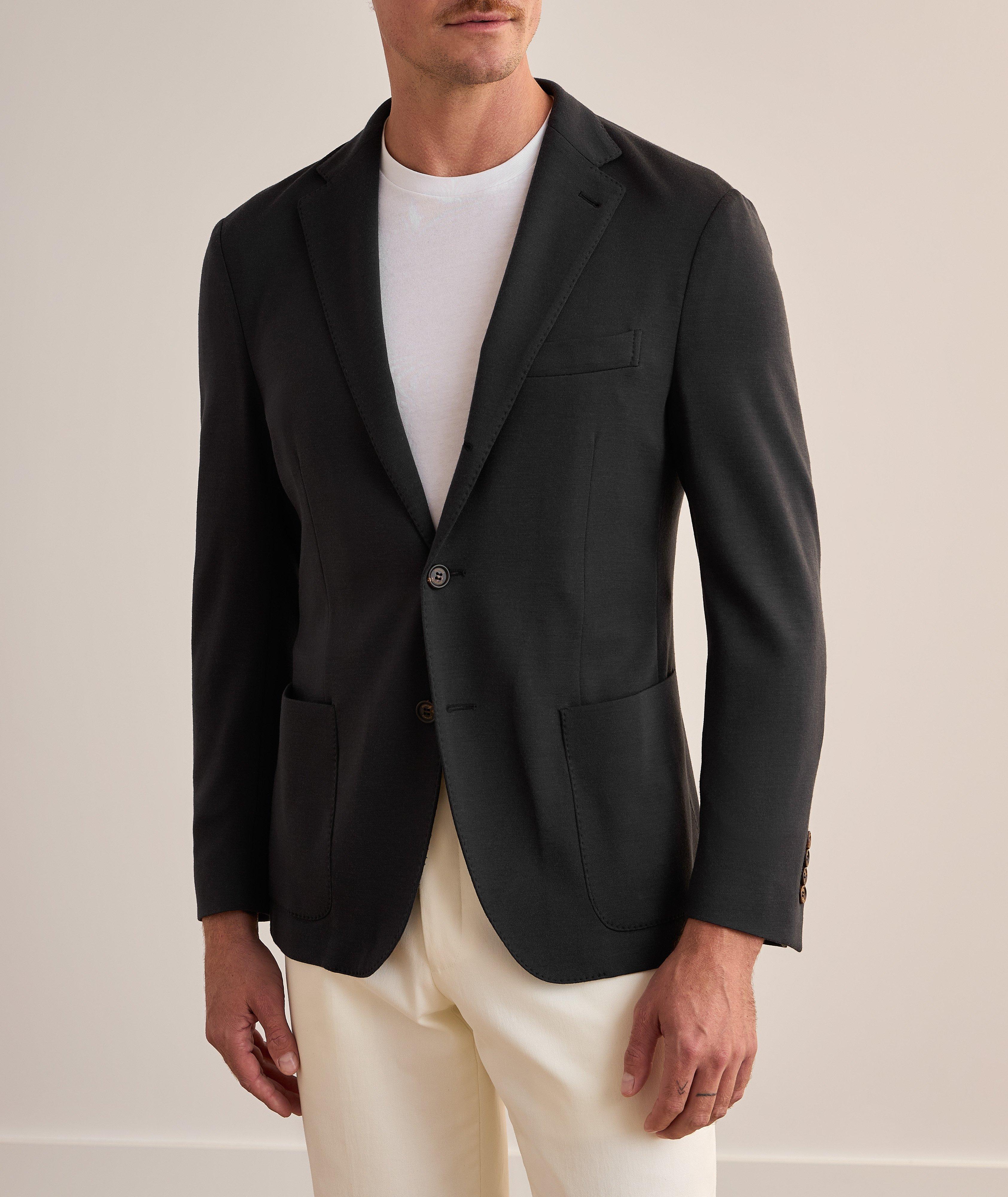 Veston en jersey de laine image 1