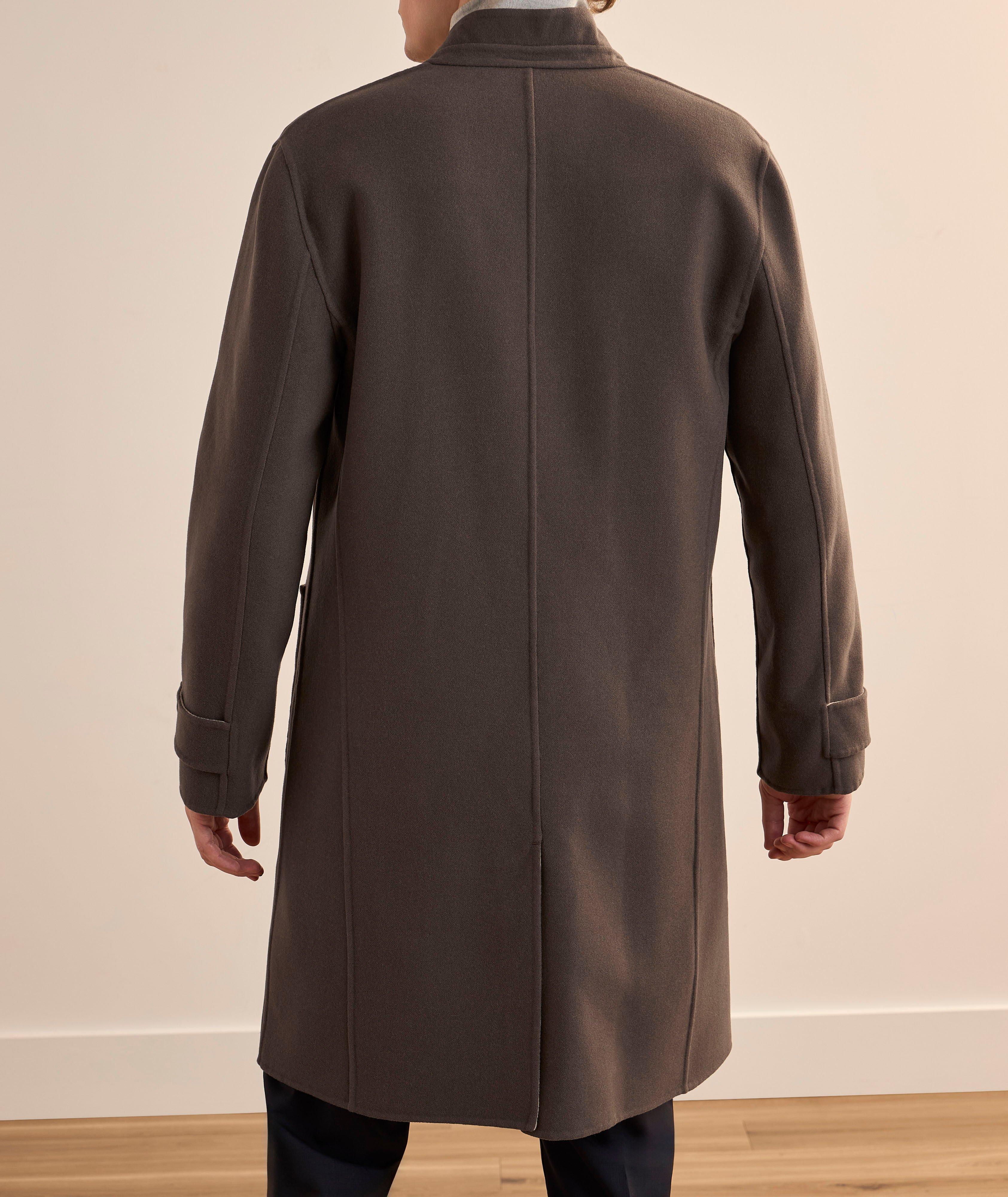 Manteau réversible en laine image 3