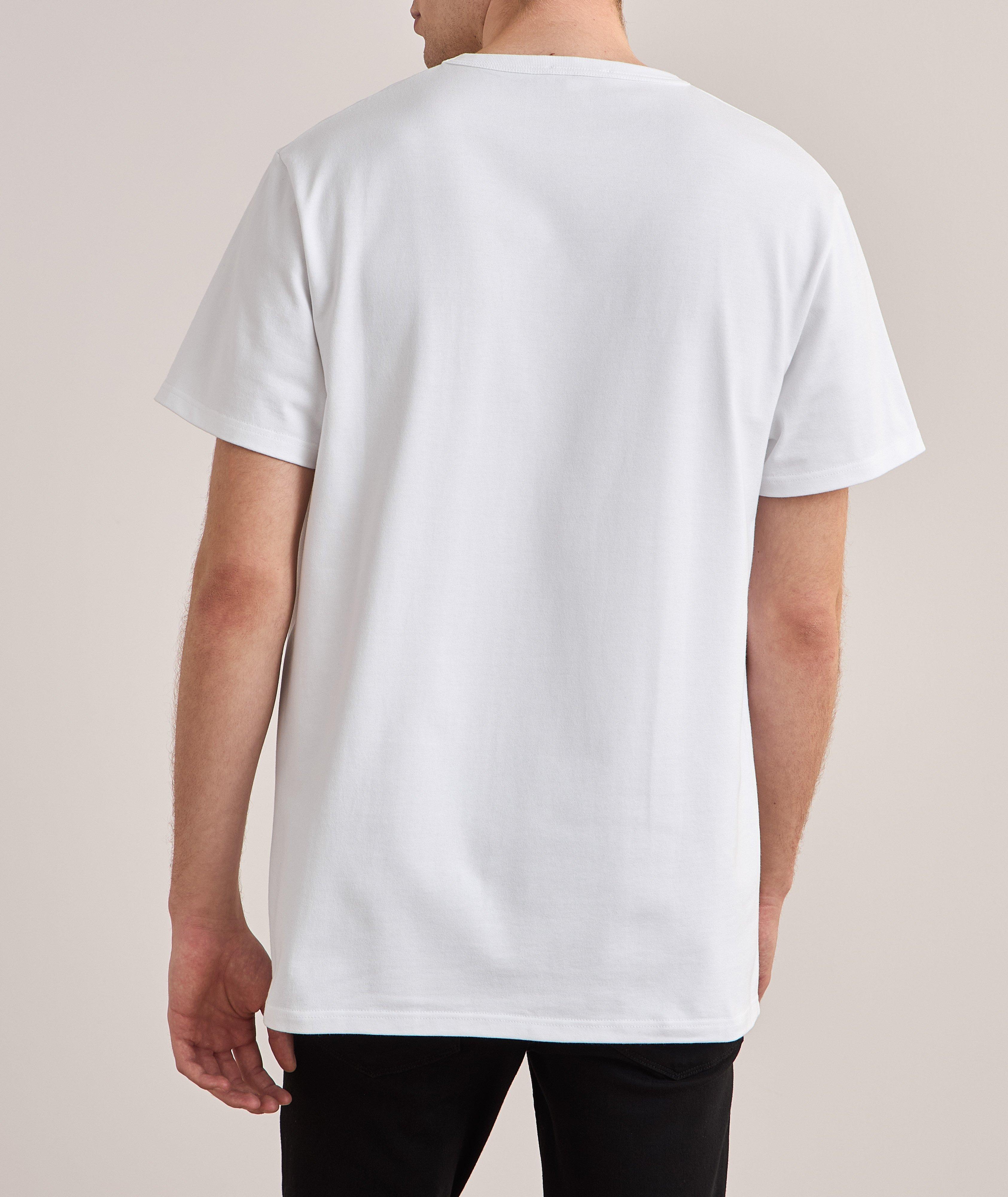 Cotton Embroidered Logo T-Shirt image 2