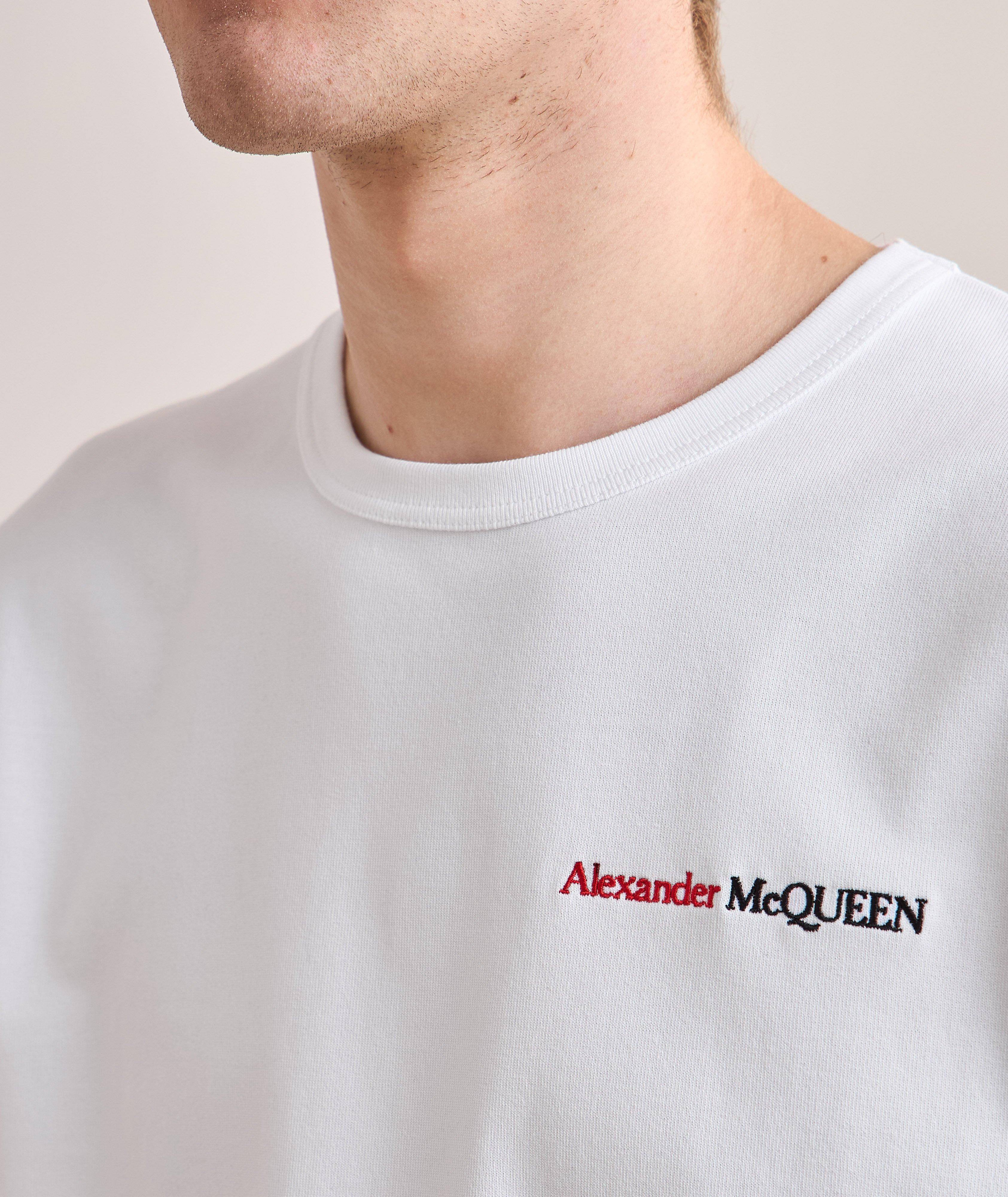 Cotton Embroidered Logo T-Shirt image 3