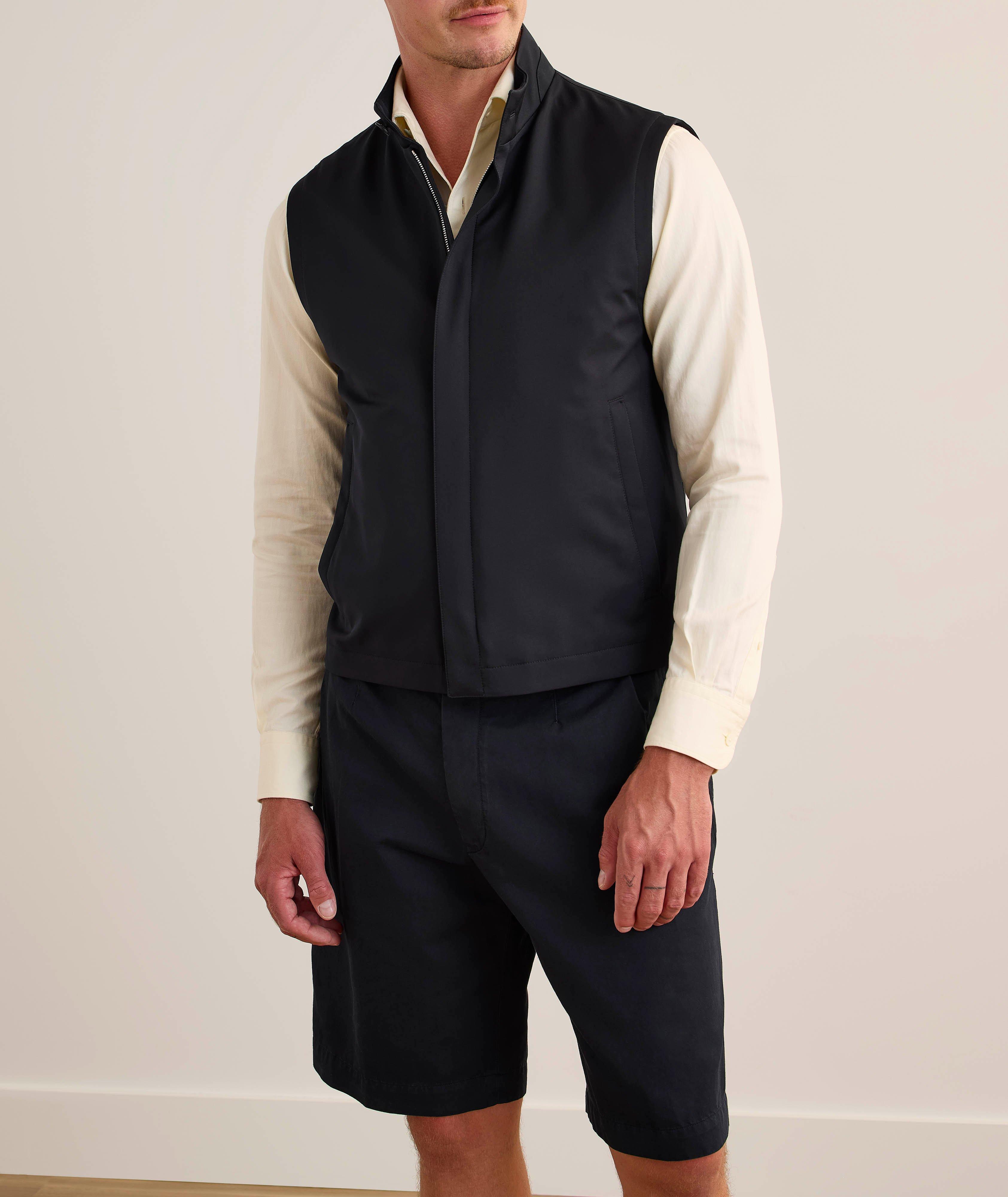 Veste Motorin en tissu double face image 1