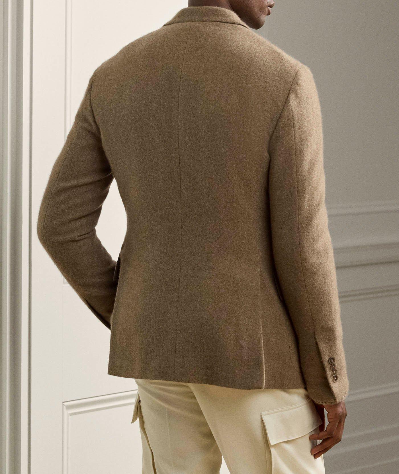Hadley Brushed Cashmere-Wool Sport Jacket image 2