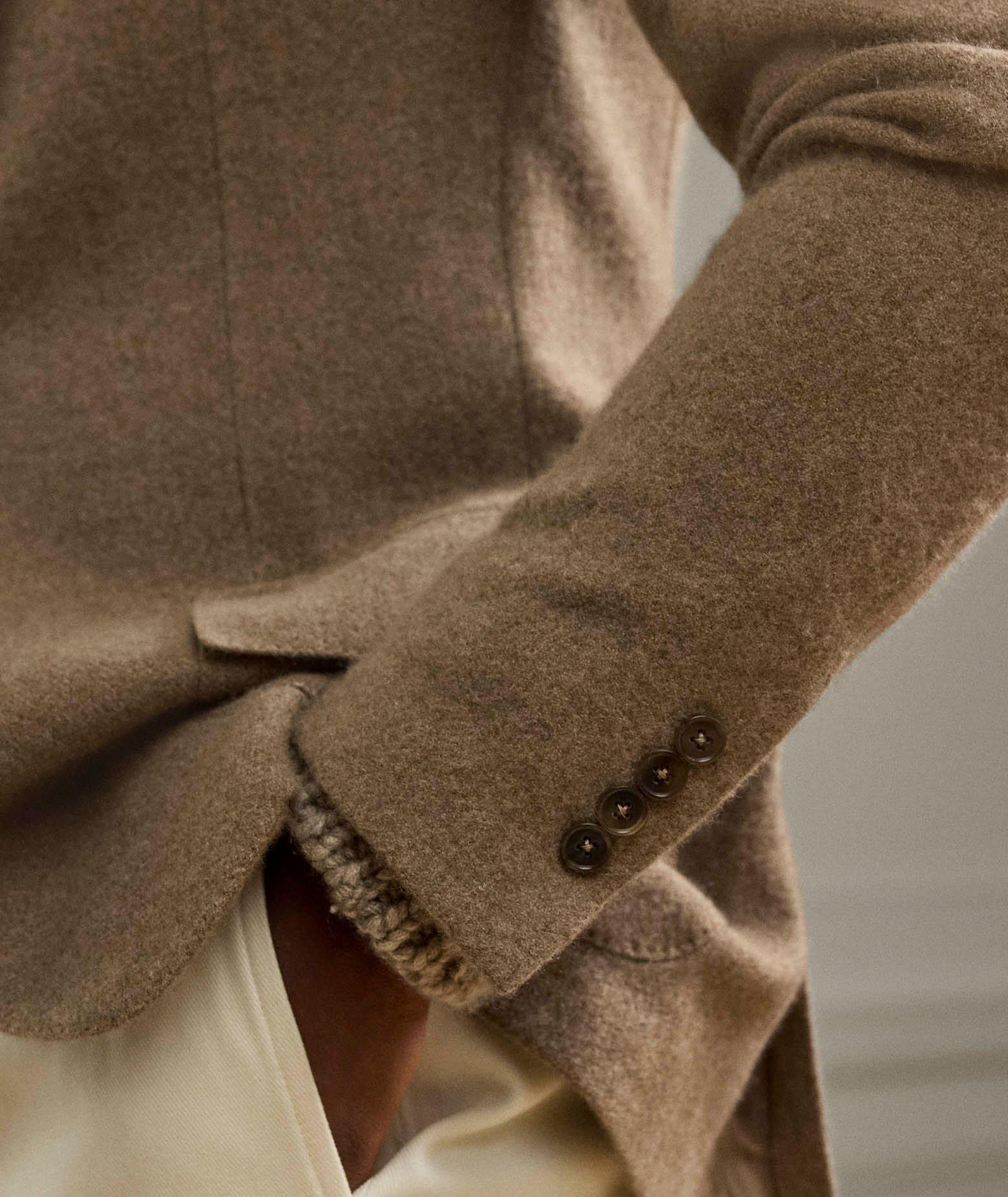 Hadley Brushed Cashmere-Wool Sport Jacket image 4