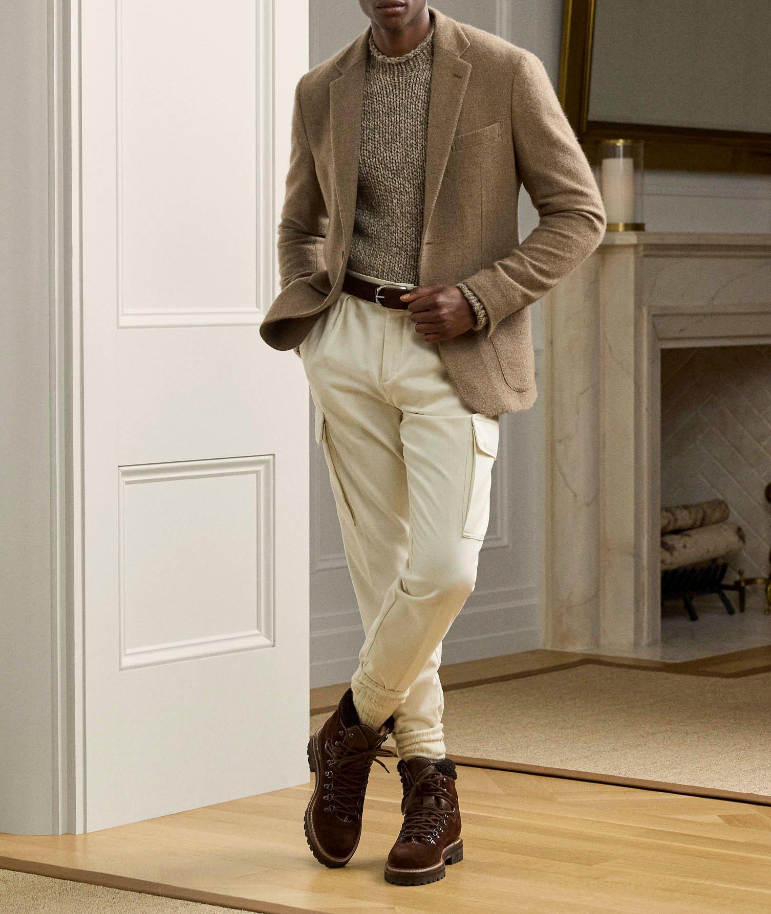 Hadley Brushed Cashmere-Wool Sport Jacket image 5
