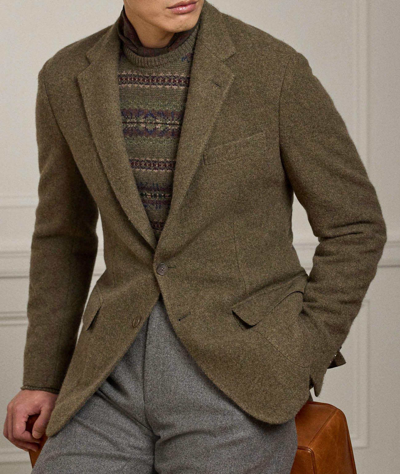 Hadley Cashmere-Wool Sport Jacket  image 1