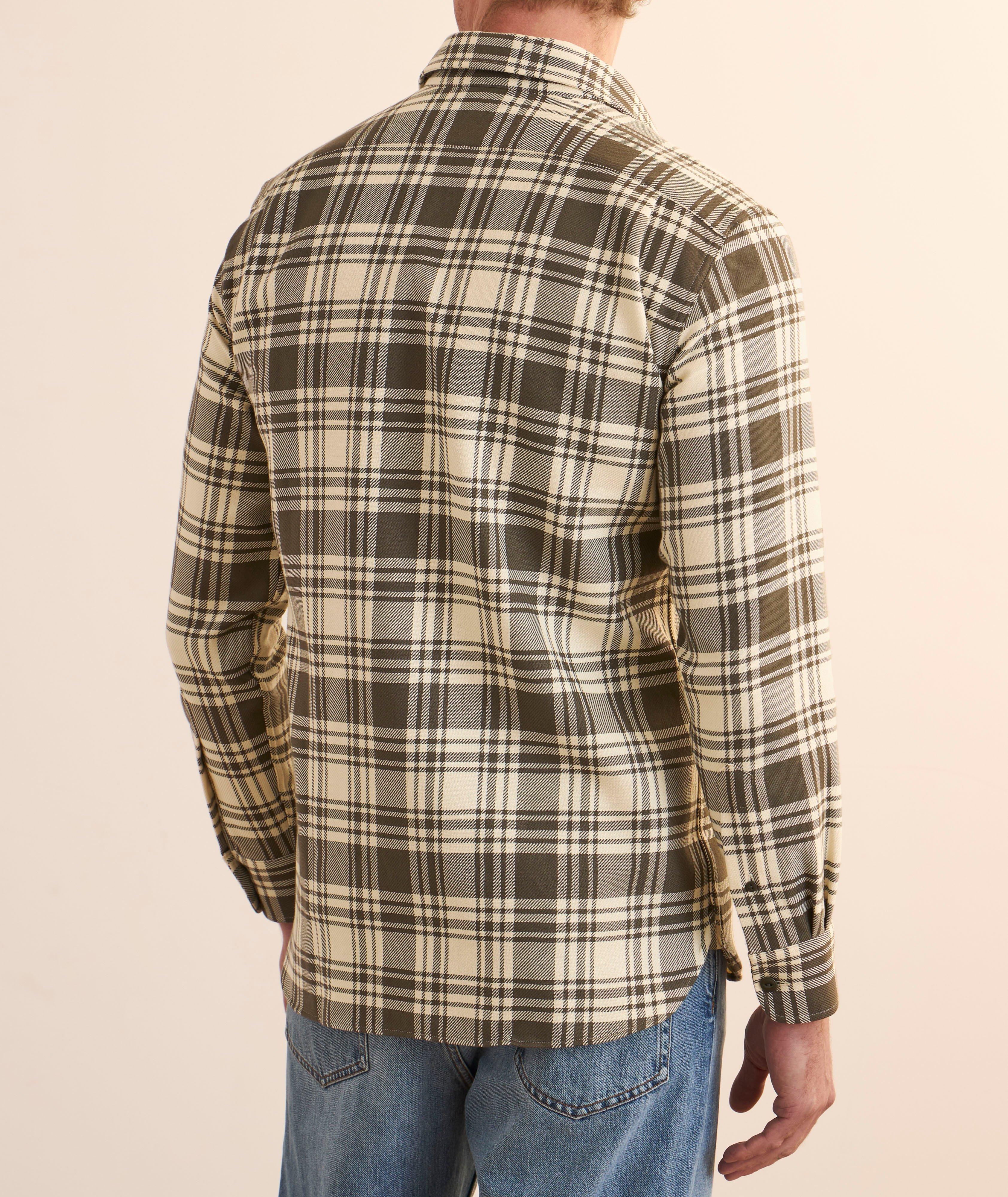 Evanton Plaid Cotton Twill Shirt  image 2