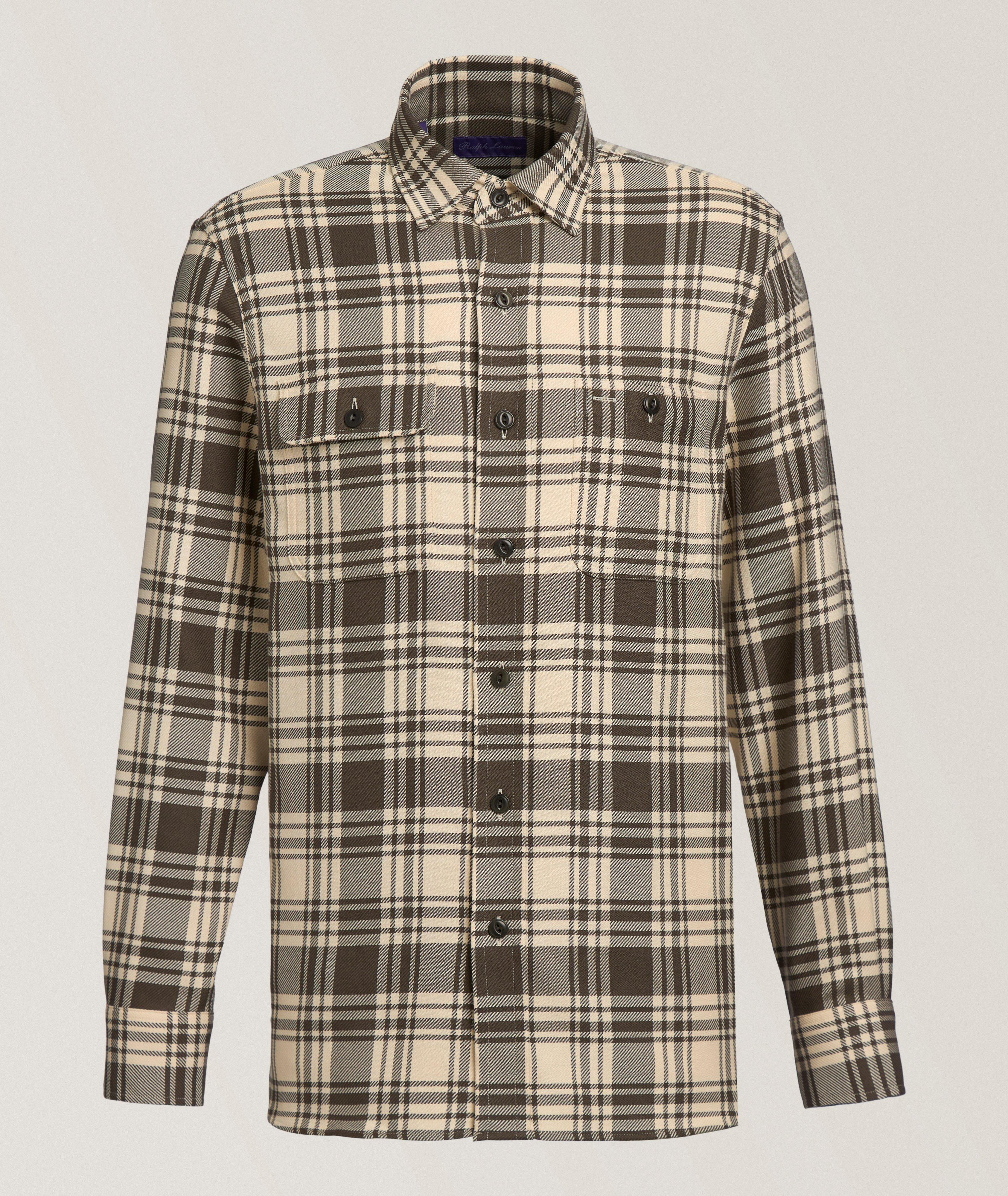 Evanton Plaid Cotton Twill Shirt  image 0
