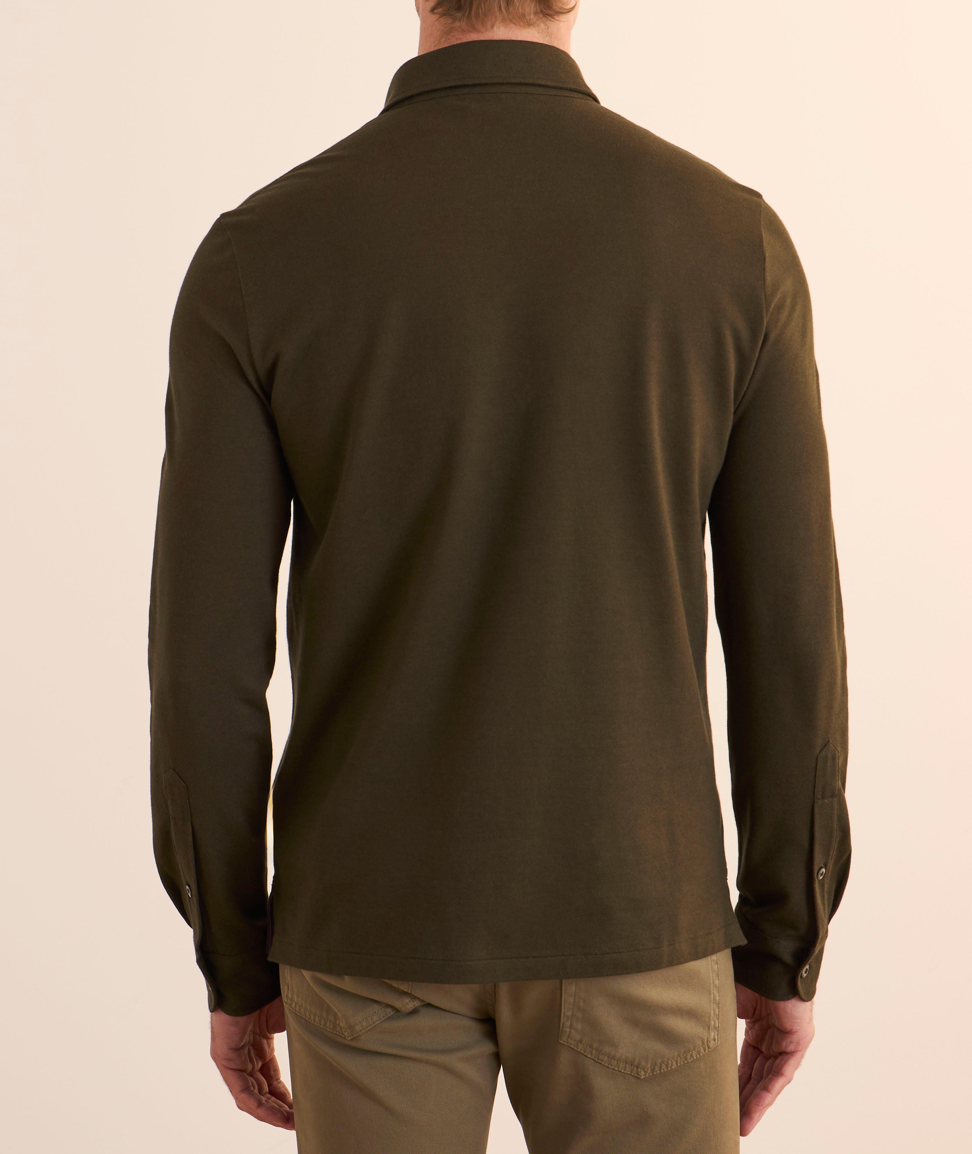 Cotton-Cashmere Piqué Polo  image 2