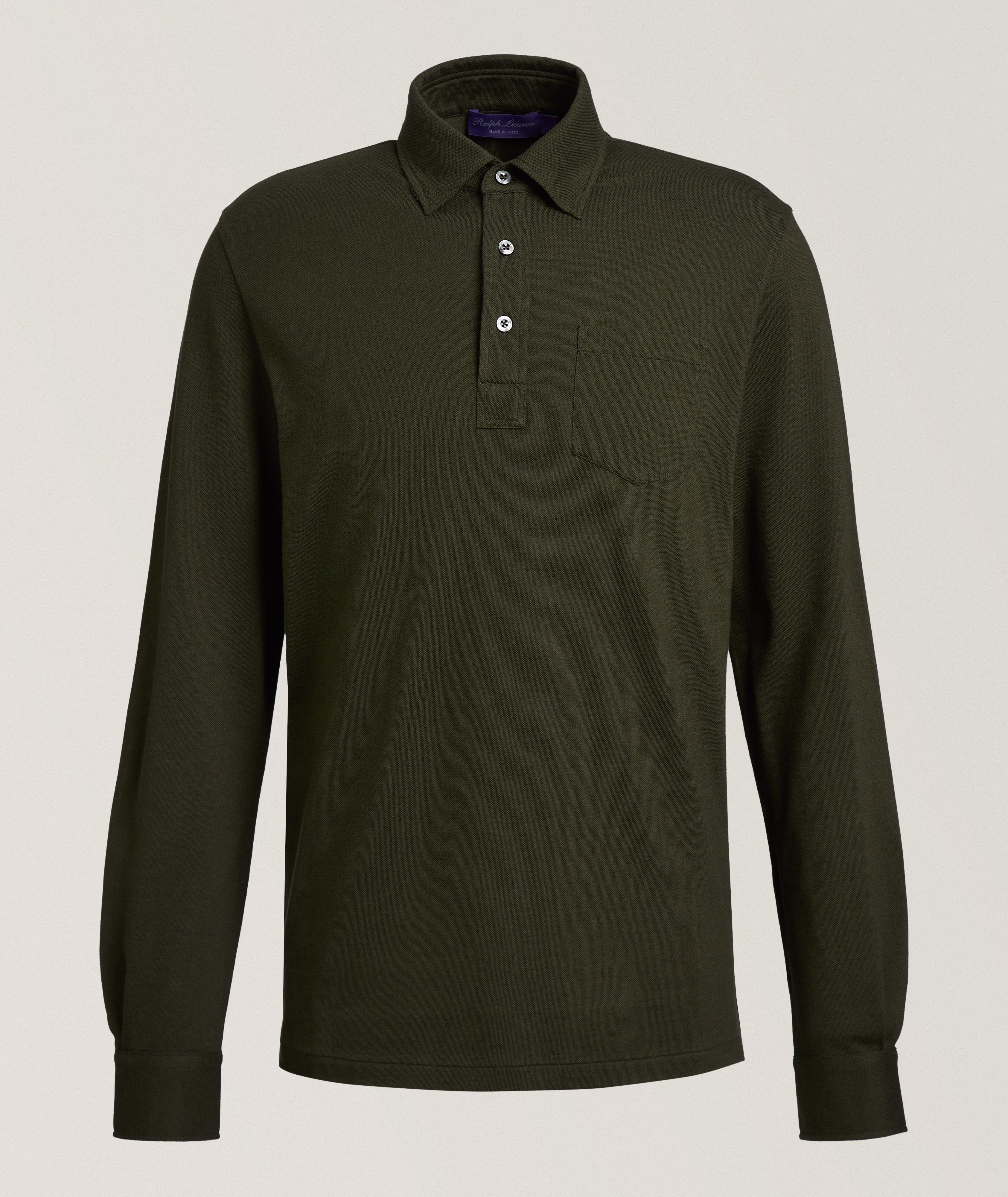 Cotton-Cashmere Piqué Polo  image 0