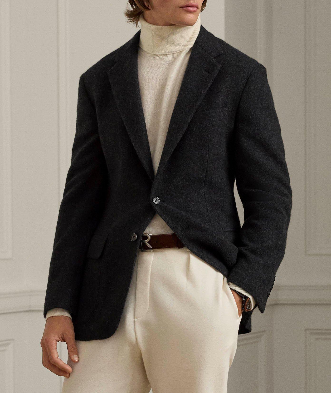 Veston sport Hadley en cachemire et laine brossés image 1