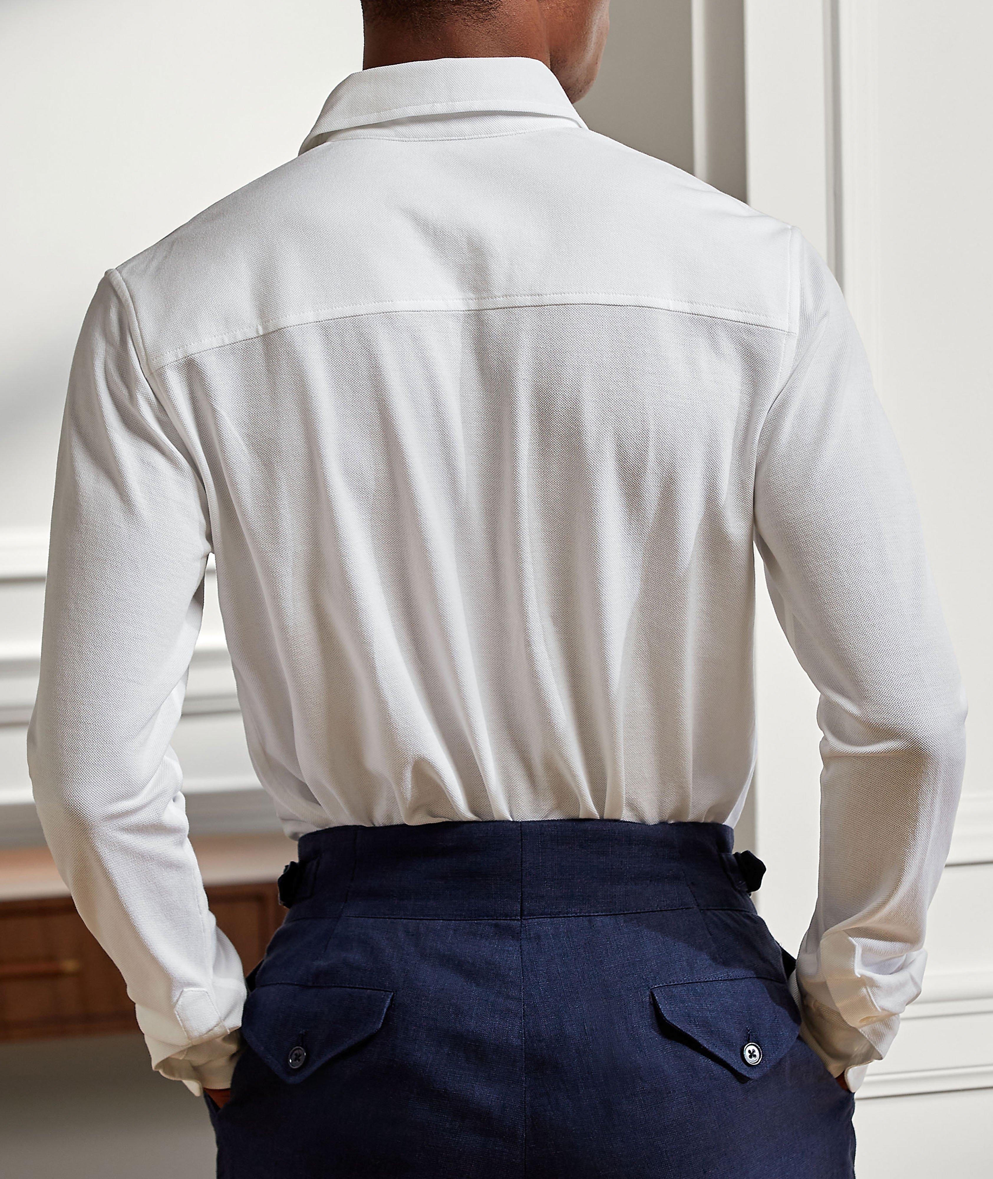 Cotton Piqué Shirt  image 2
