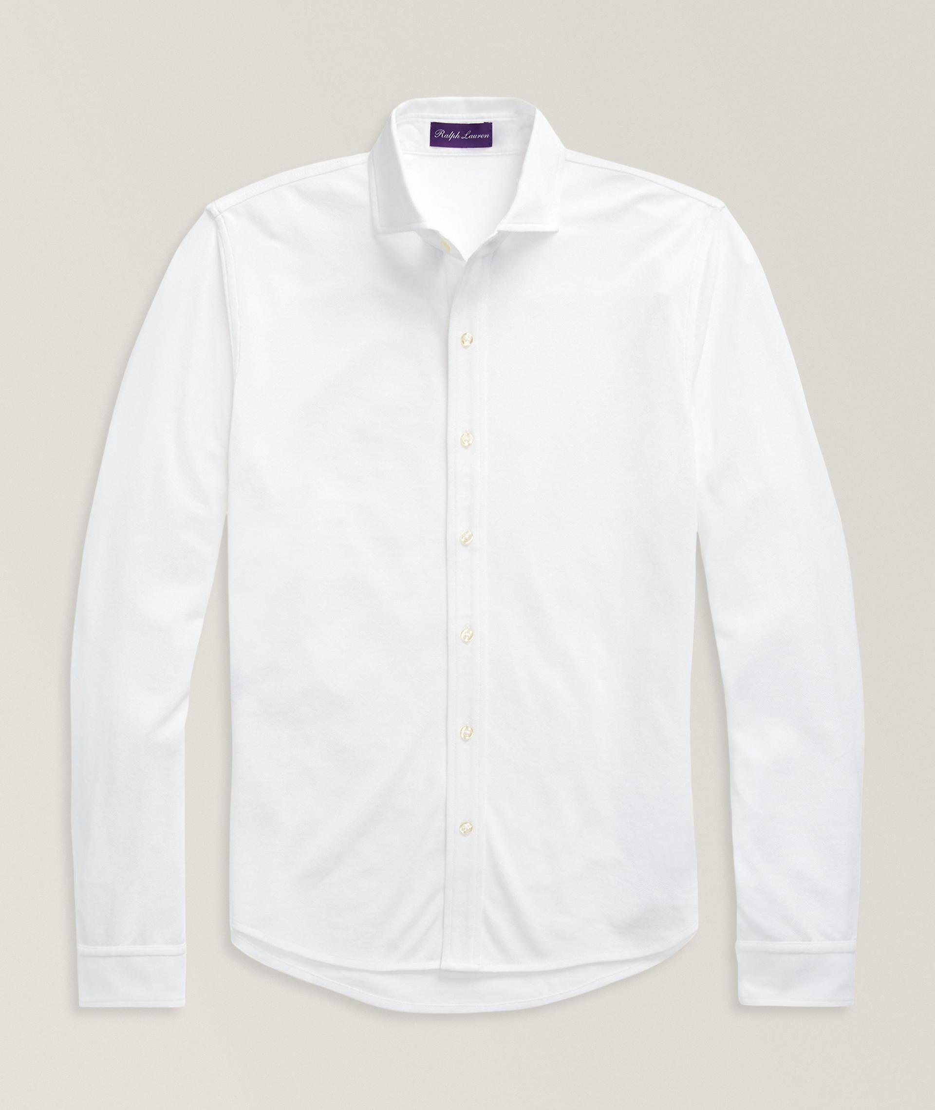 Cotton Piqué Shirt  image 0