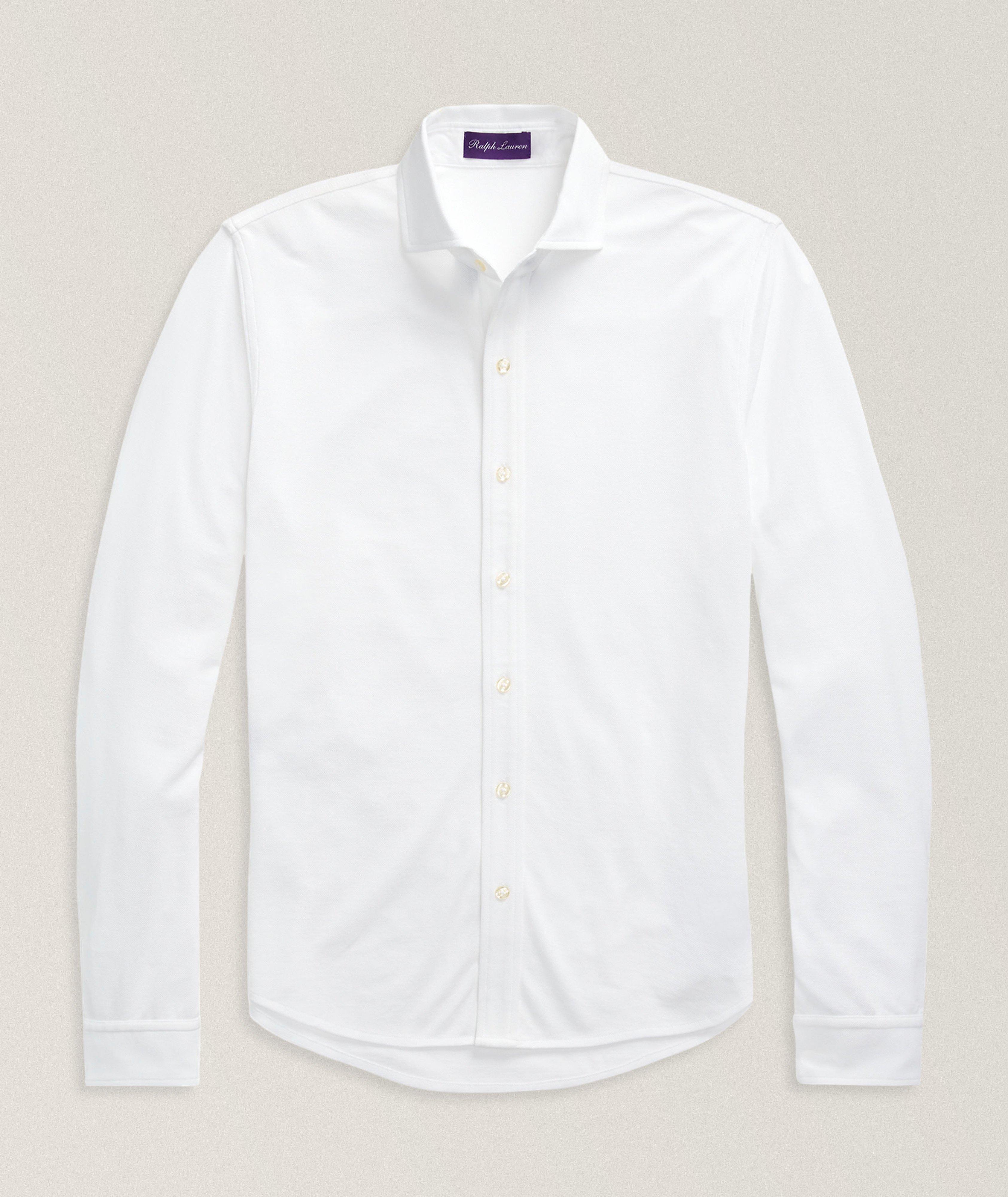 Cotton Piqué Shirt  image 0